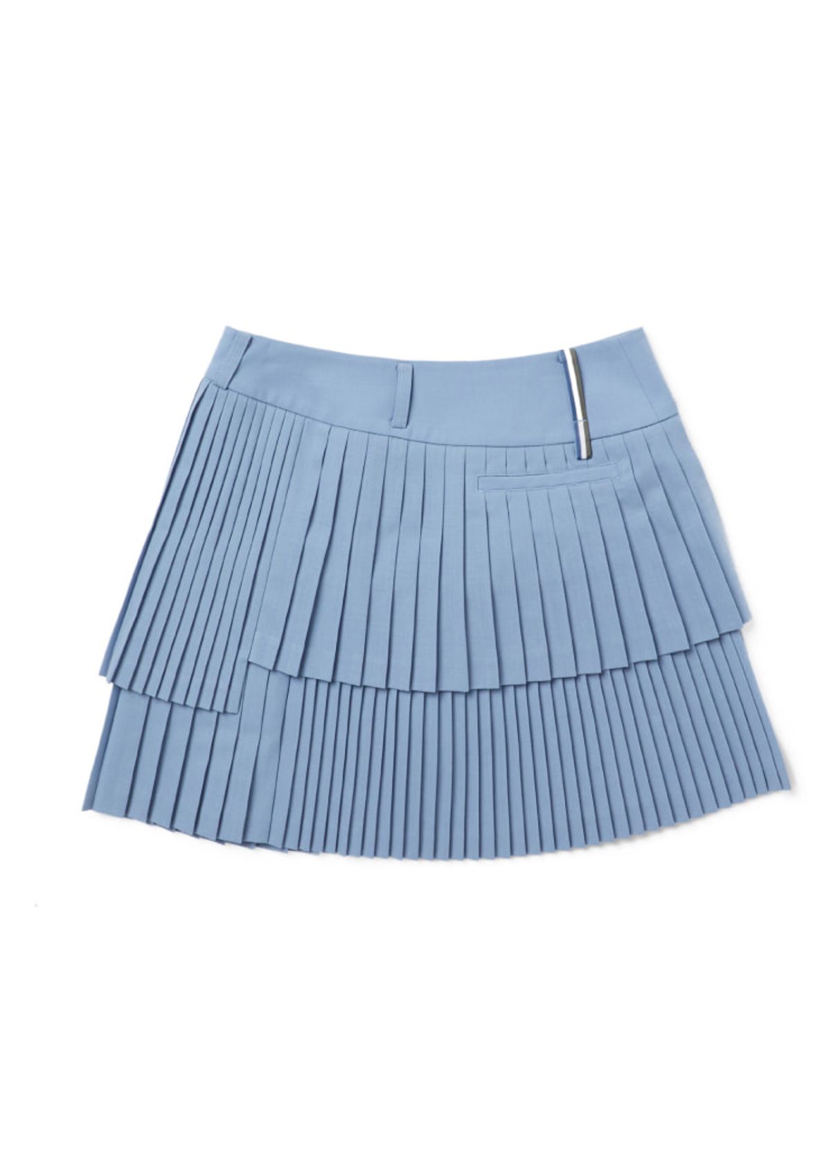 블루닷(BLUDOT) LAYERED PLEATS CULOTTE_BL