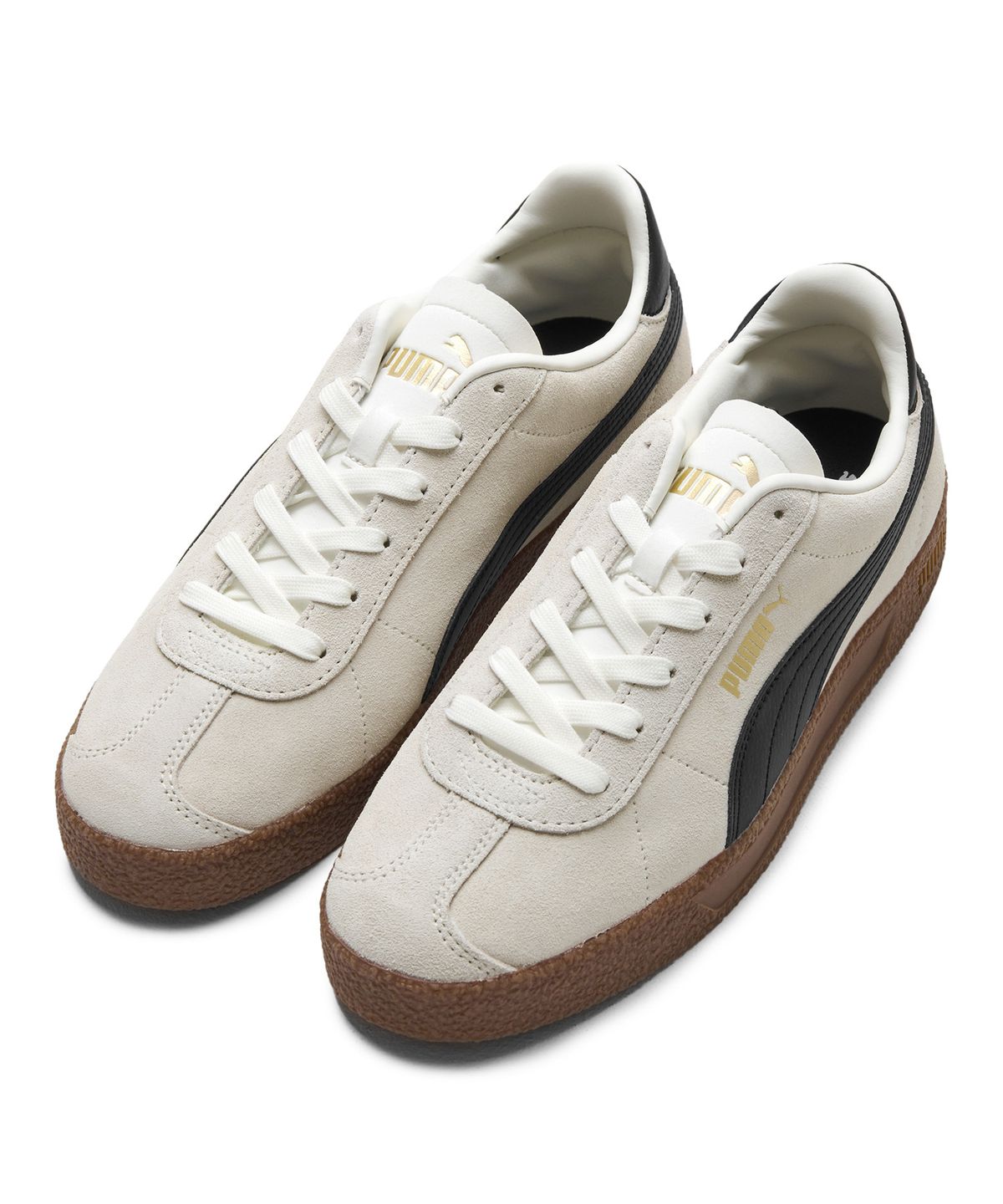 푸마(PUMA) 푸마 클럽 - 마쉬멜로우:블랙:골드 / 381111-08