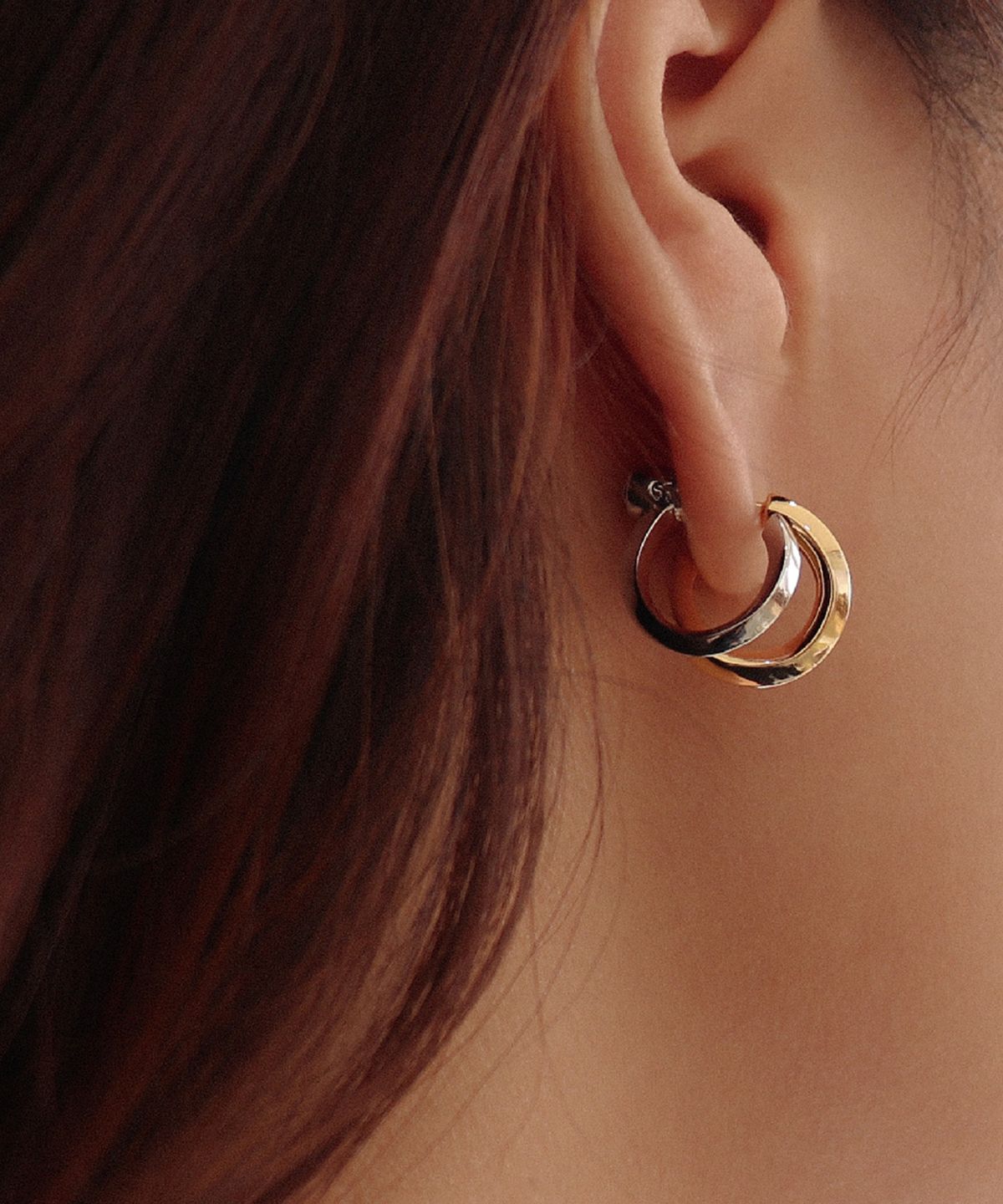 리타모니카(RITA MONICA) Metal Combi Earrings