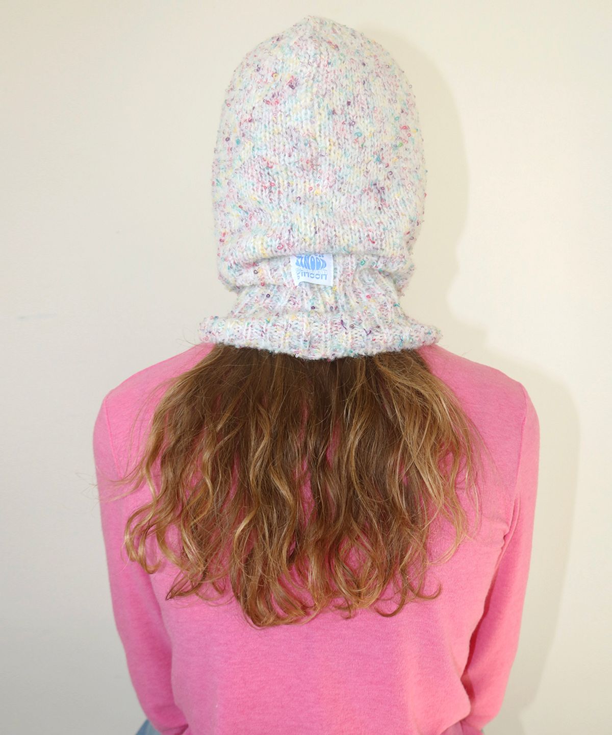 시눈(SINOON) MOUSSE KNIT BALACLAVA (CANDY)