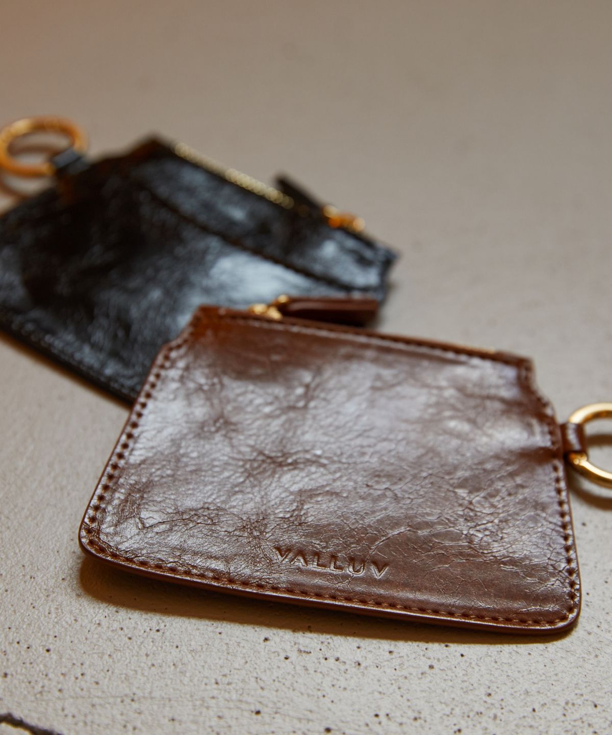 벨류엣(VALLUAT) Ain mini wallet_Brown