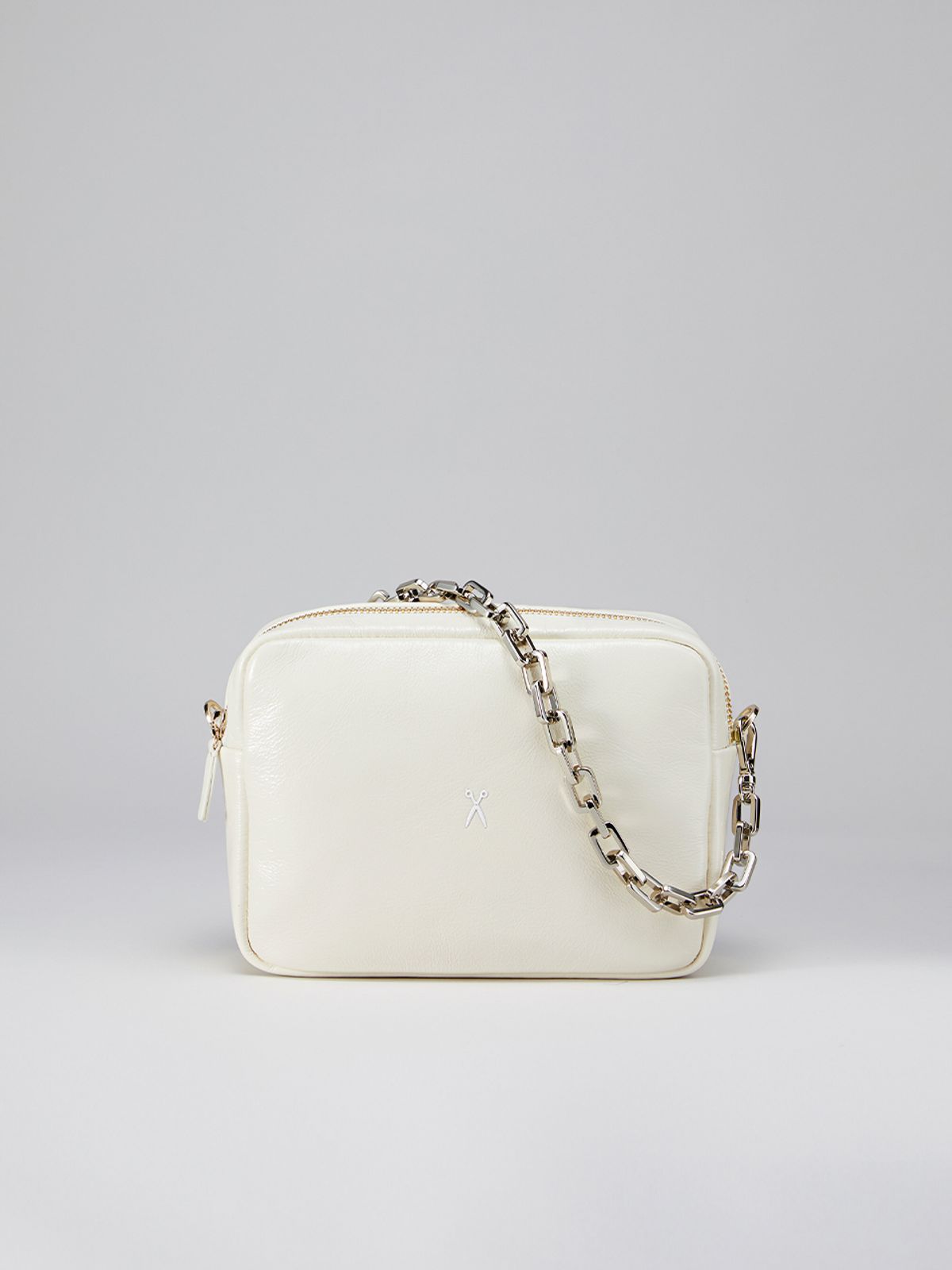 조셉앤스테이시(JOSEPH&STACEY) OZ Mini Square Bag With Chain Gardenia