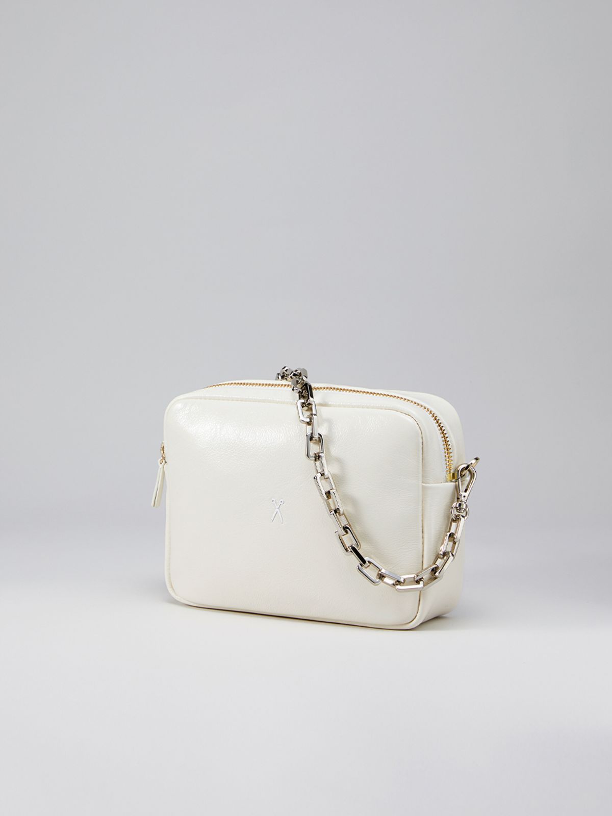 조셉앤스테이시(JOSEPH&STACEY) OZ Mini Square Bag With Chain Gardenia