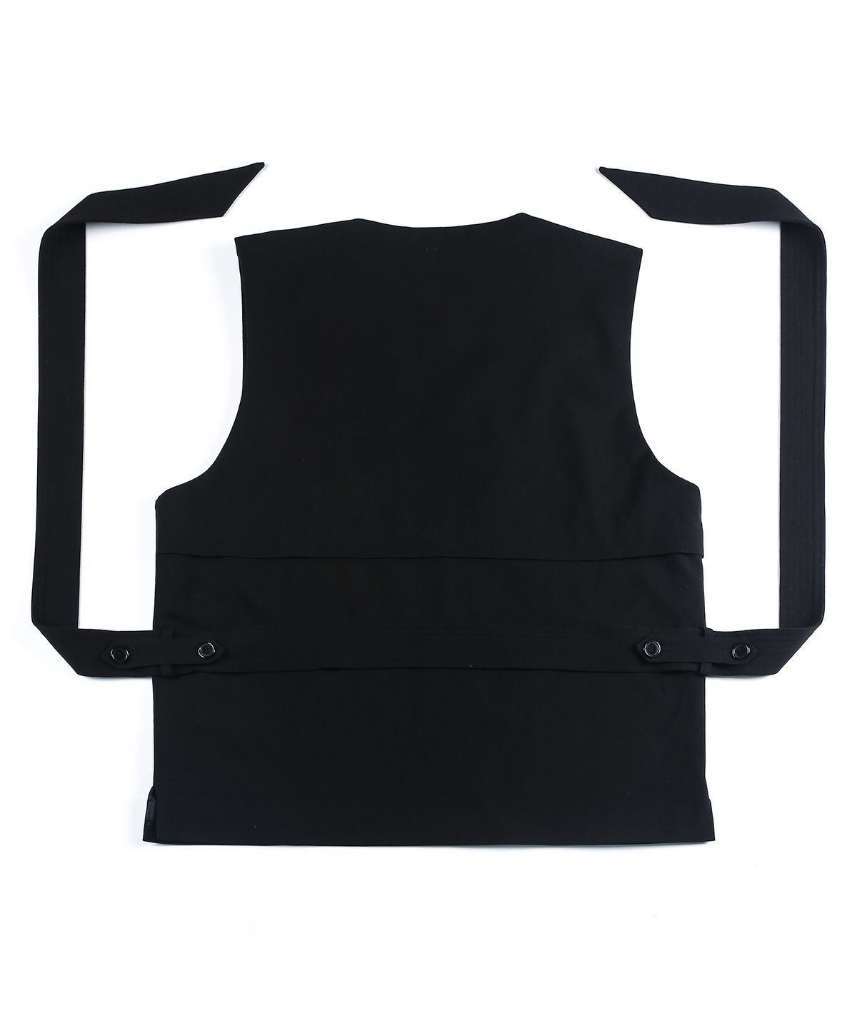 이레귤러(IRREGULAR) RESEARCHER VEST_α (BLACK)