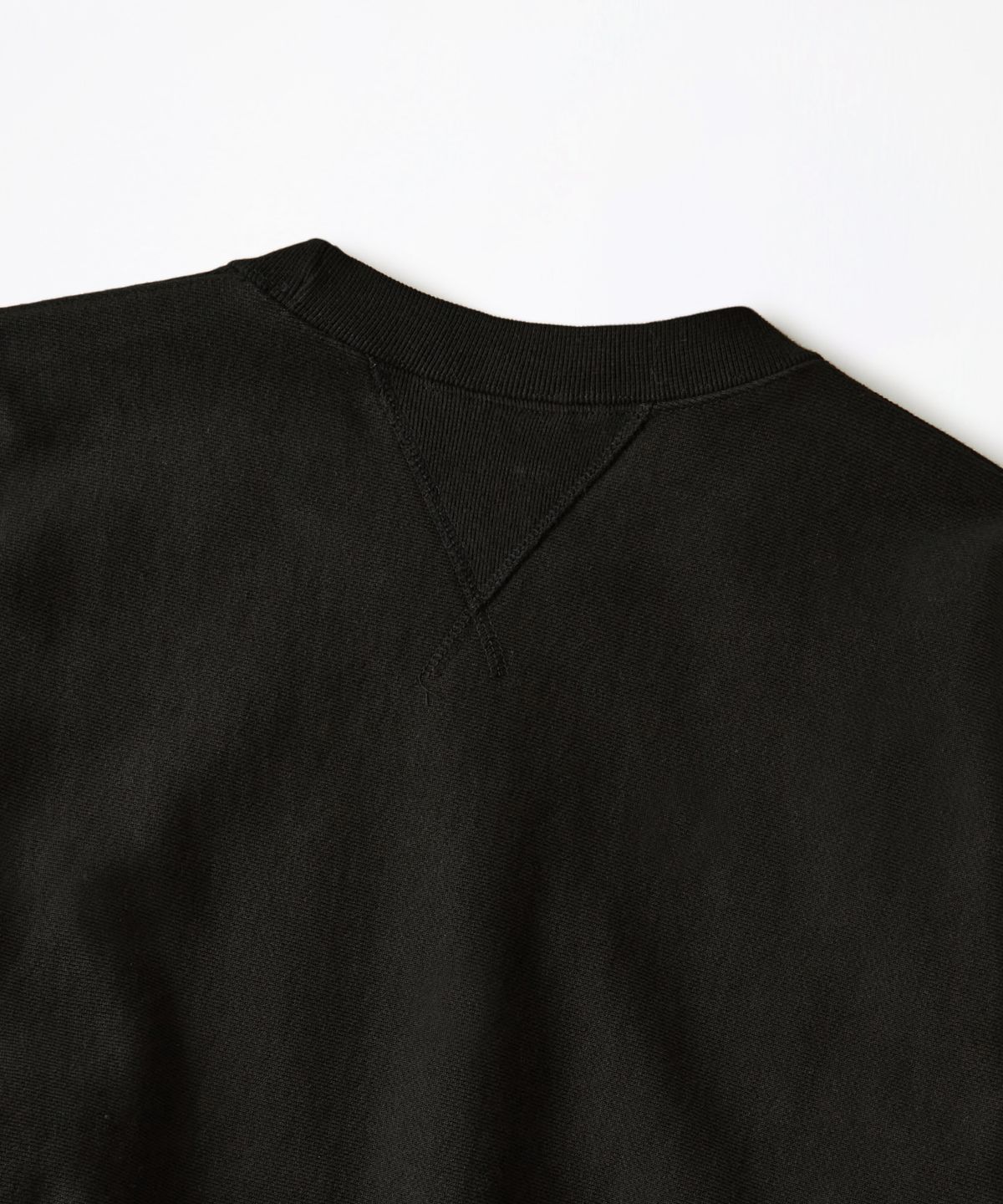 아웃스탠딩(OUTSTANDING) REVERSE HEAVY SWEAT_BLACK
