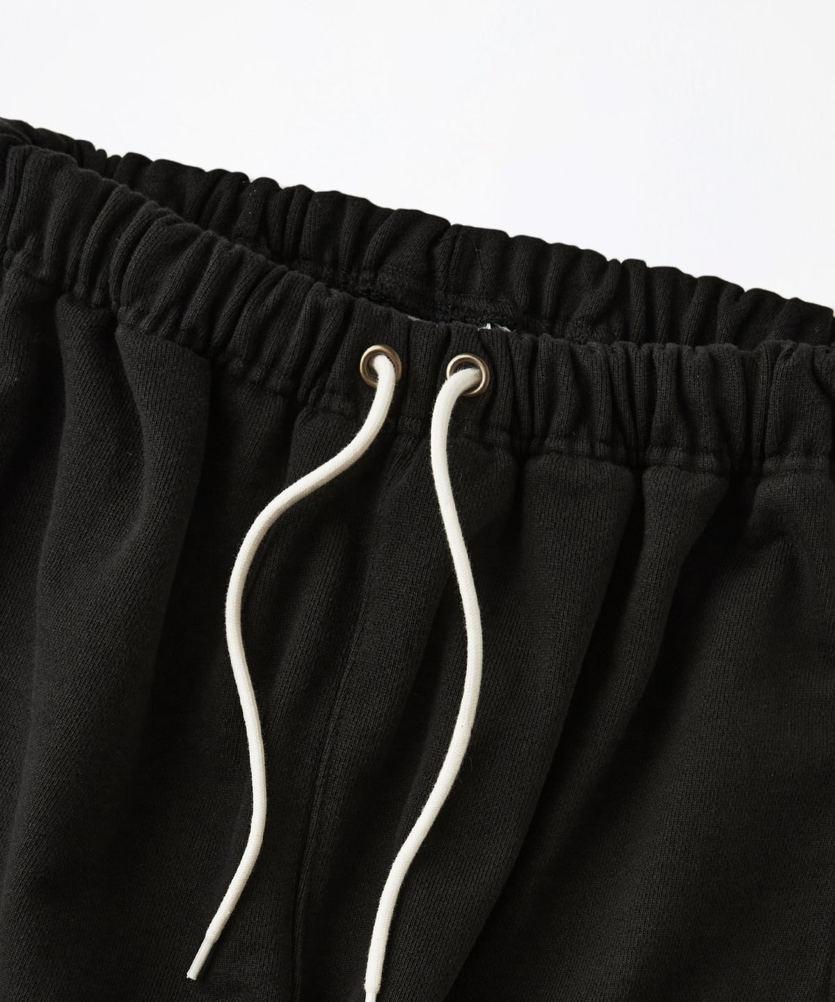 아웃스탠딩(OUTSTANDING) REVERSE HEAVY SWEAT PANTS_BLACK