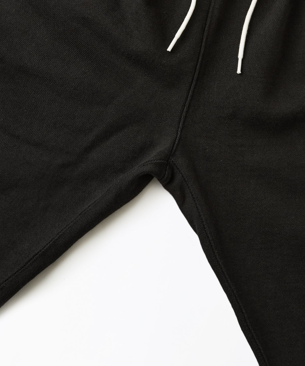 아웃스탠딩(OUTSTANDING) REVERSE HEAVY SWEAT PANTS_BLACK