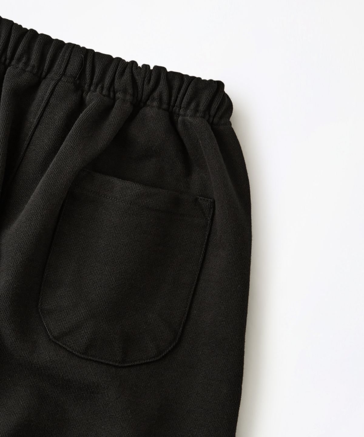 아웃스탠딩(OUTSTANDING) REVERSE HEAVY SWEAT PANTS_BLACK