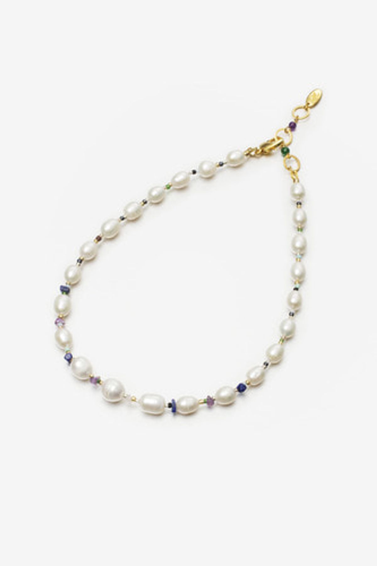 모드곤(MODGONE) 컬러풀 드림 진주 목걸이 Colorful dream pearl nacklace