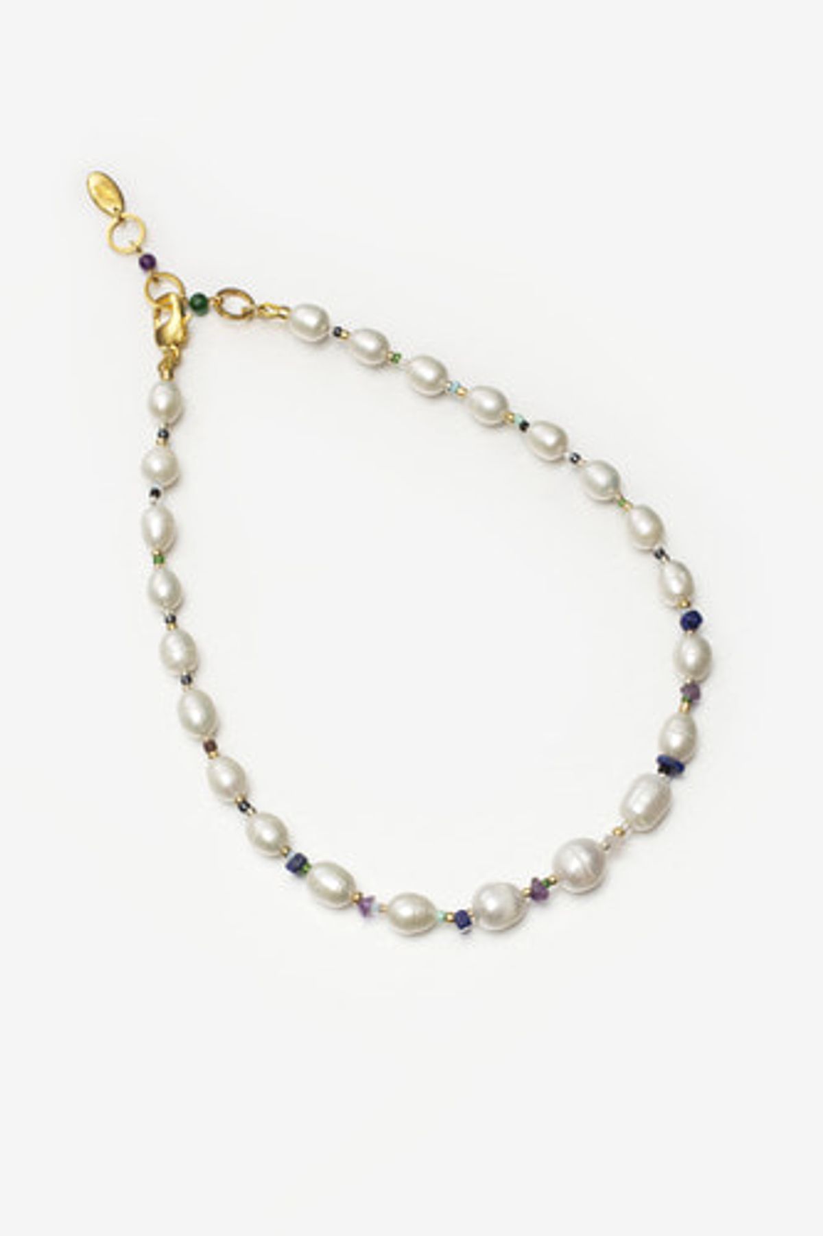 모드곤(MODGONE) 컬러풀 드림 진주 목걸이 Colorful dream pearl nacklace