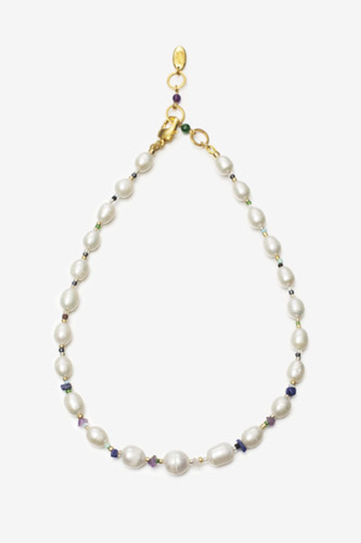 모드곤(MODGONE) 컬러풀 드림 진주 목걸이 Colorful dream pearl nacklace