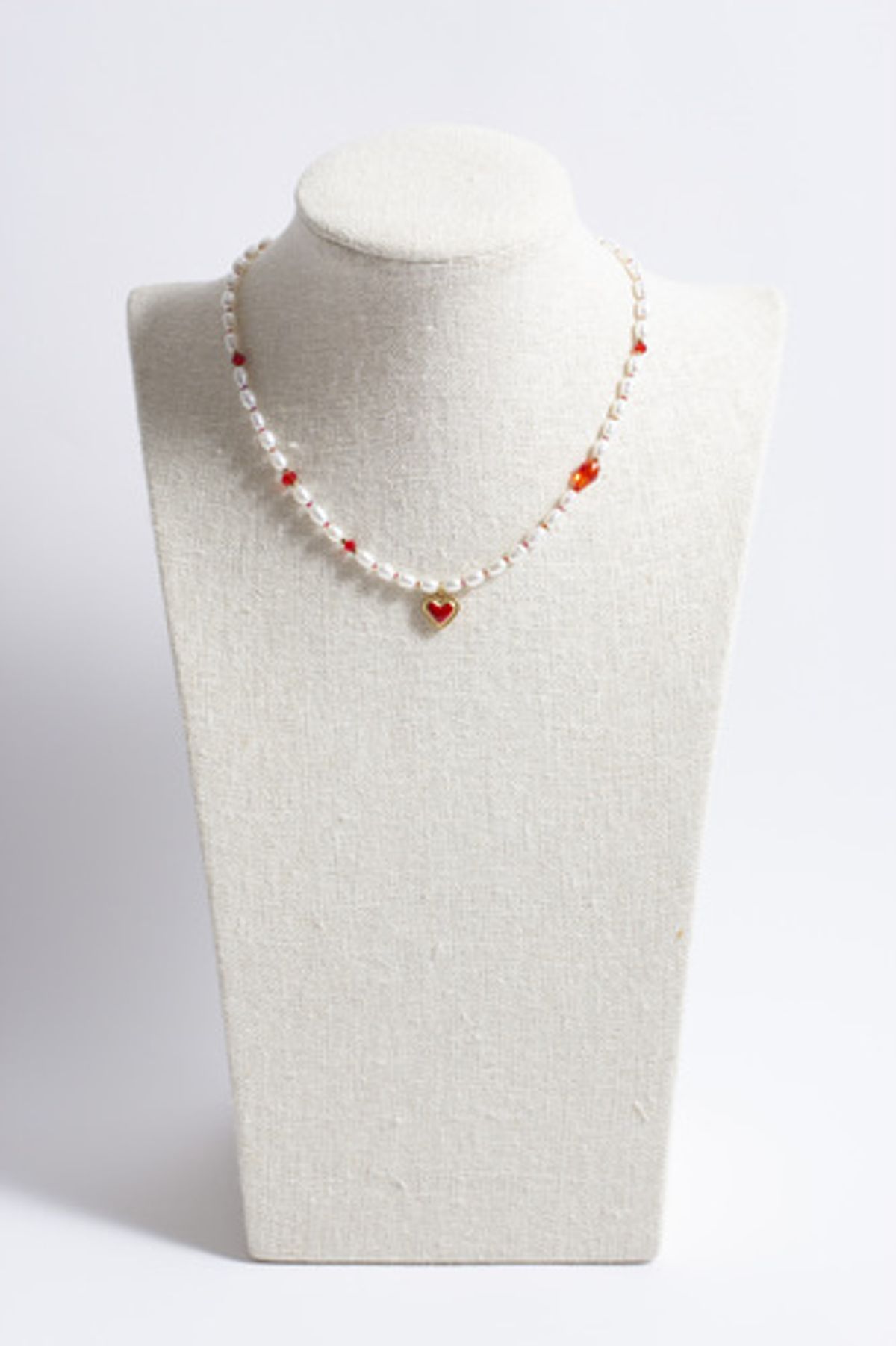 모드곤(MODGONE) LOVE 진주 목걸이 LOVE Pendant pearl necklace