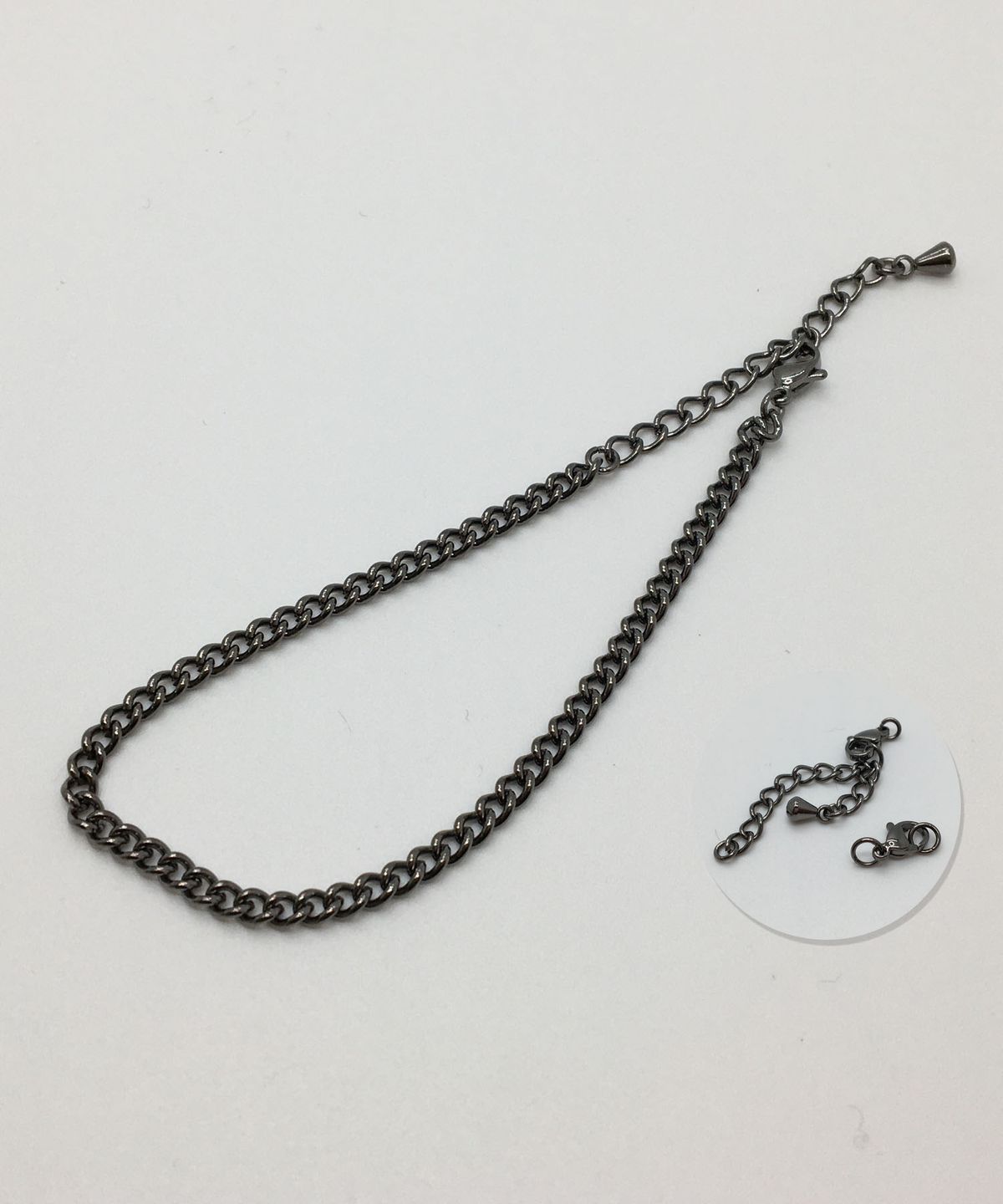 섹스토(SEXTO) [팔찌][써지컬스틸]S-0110 Bracelet Black