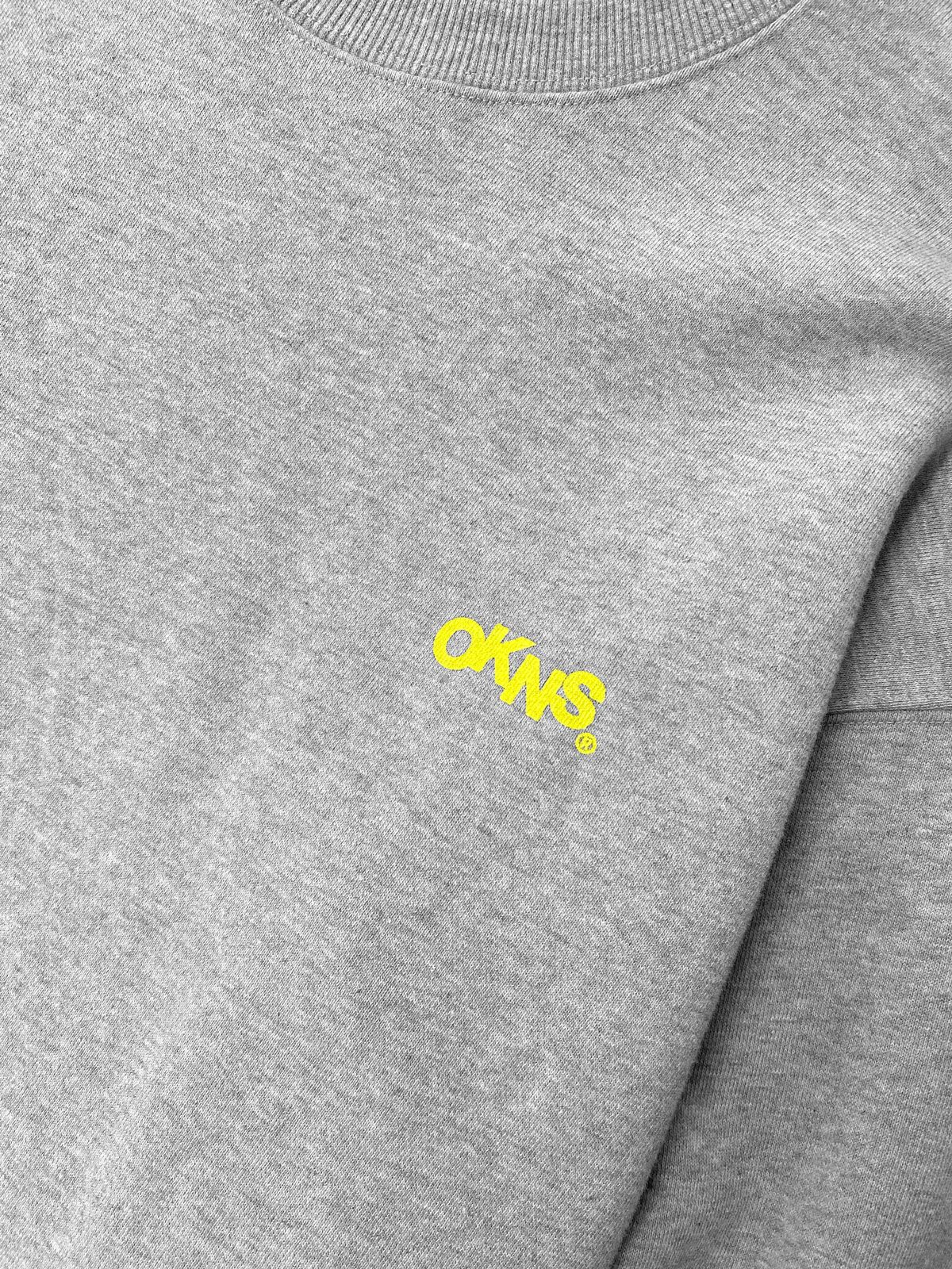 오켄스 서울(OKENS SEOUL) [Season 00 Drop no.03]하드보일드 바코드 크루넥 그레이(2021)