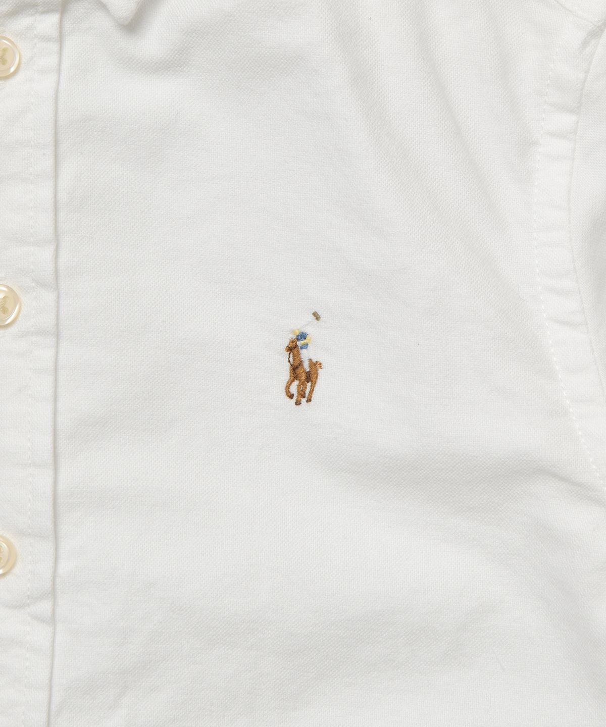 폴로 랄프 로렌 칠드런(POLO RALPH LAUREN CHILDREN) 남아 8-18세 코튼 옥스포드 셔츠 - 화이트