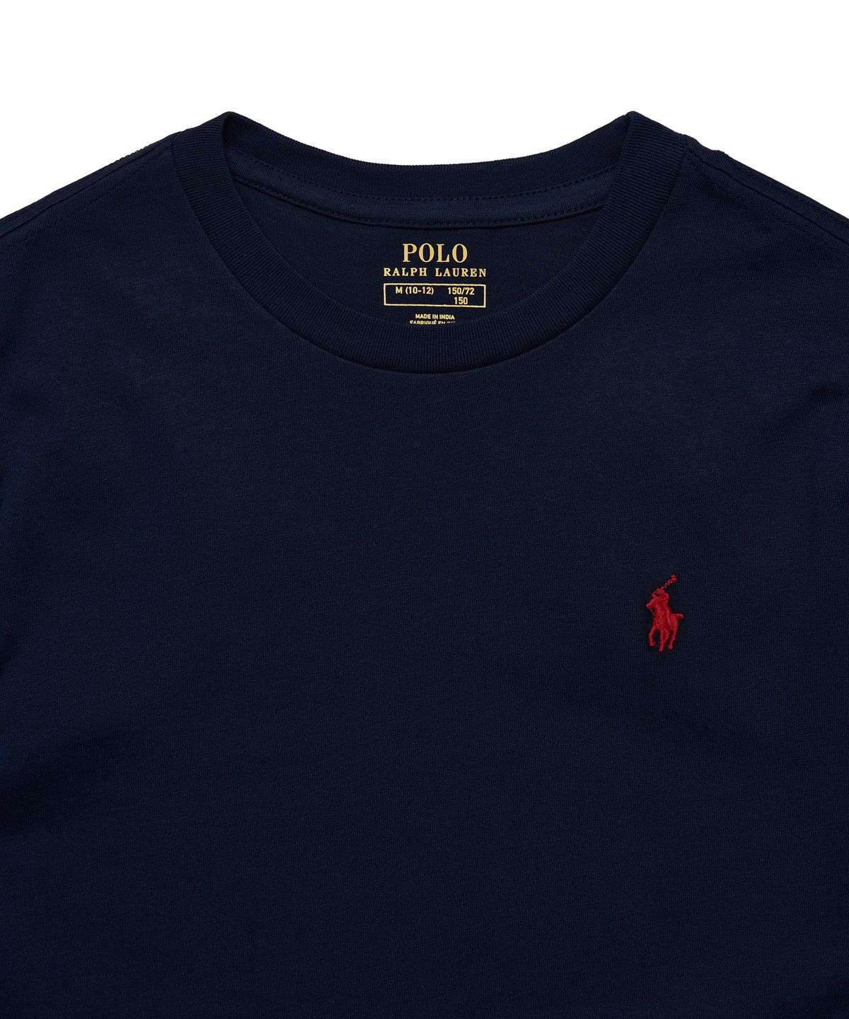 폴로 랄프 로렌 칠드런(POLO RALPH LAUREN CHILDREN) 남아 8-18세 숏 슬리브 크루넥 티셔츠 - 네이비