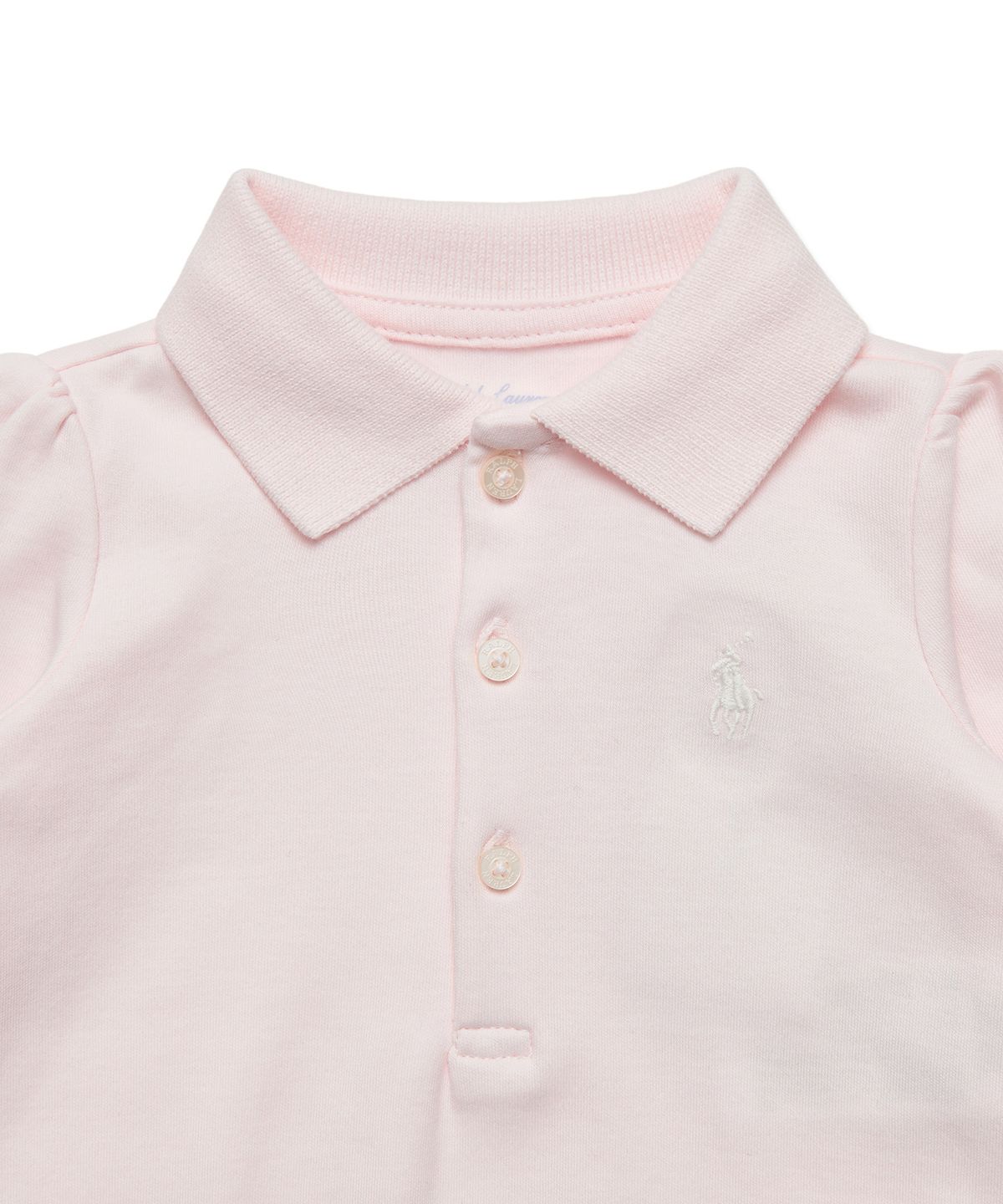 폴로 랄프 로렌 칠드런(POLO RALPH LAUREN CHILDREN) 베이비 여아 폴로 인터락 커버올 - 핑크
