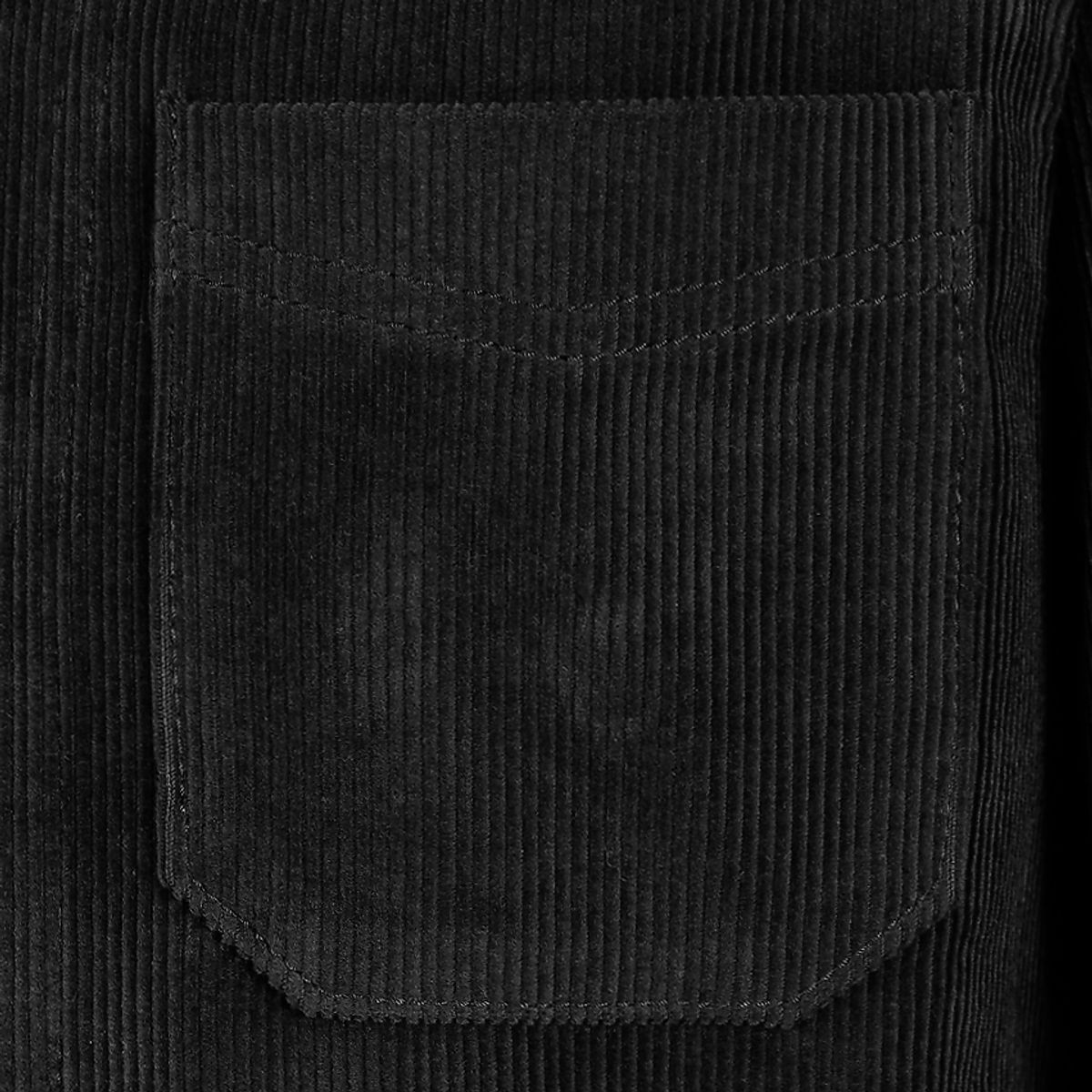 솔티(SORTIE) Corduroy French Work Jacket (Black)