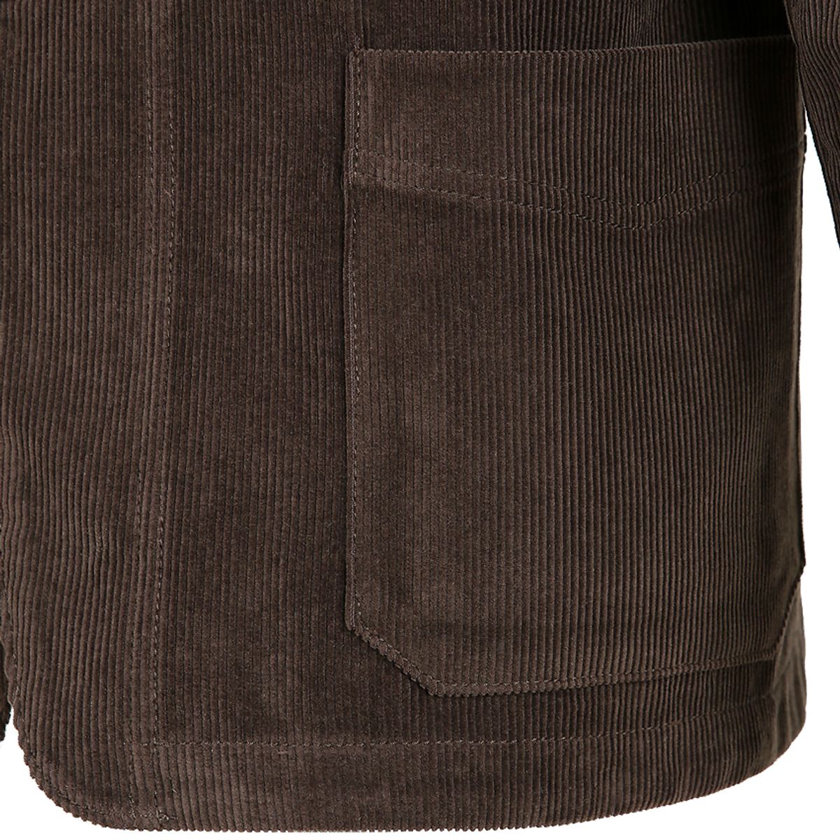 솔티(SORTIE) Corduroy French Work Jacket (Brown)