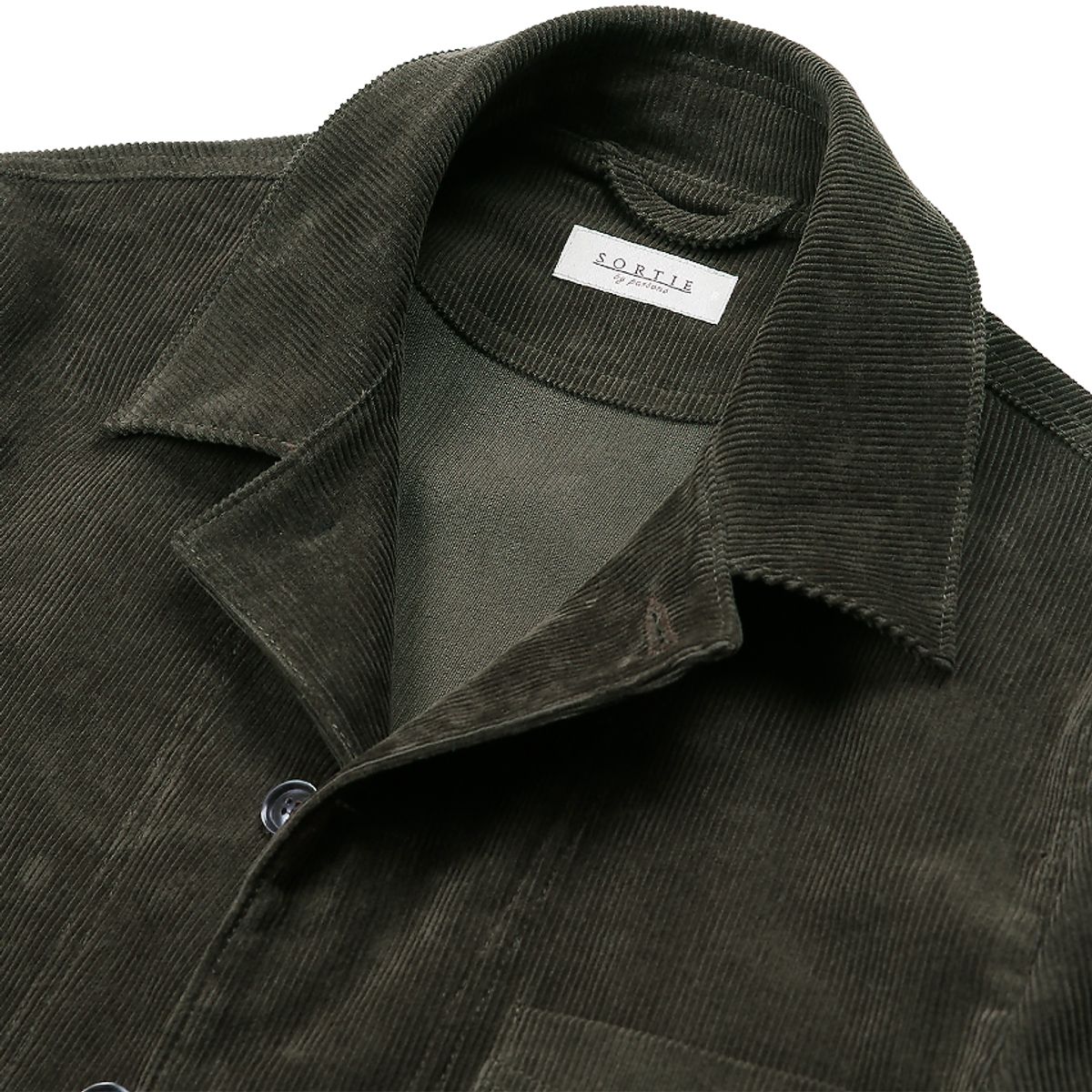 솔티(SORTIE) Corduroy French Work Jacket (Khaki)