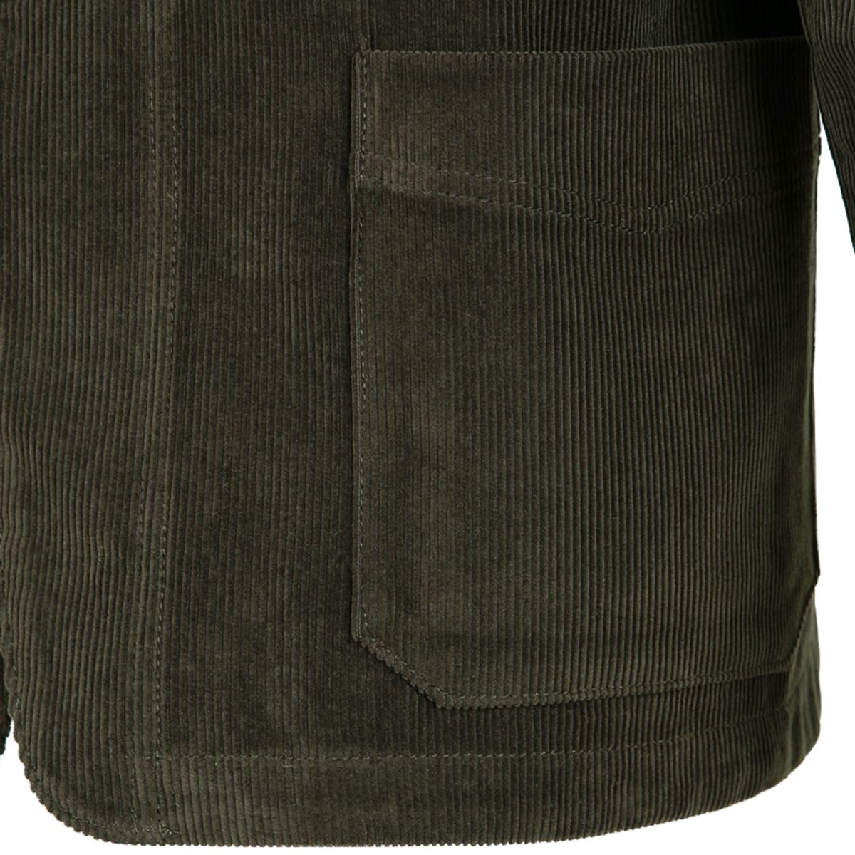 솔티(SORTIE) Corduroy French Work Jacket (Khaki)
