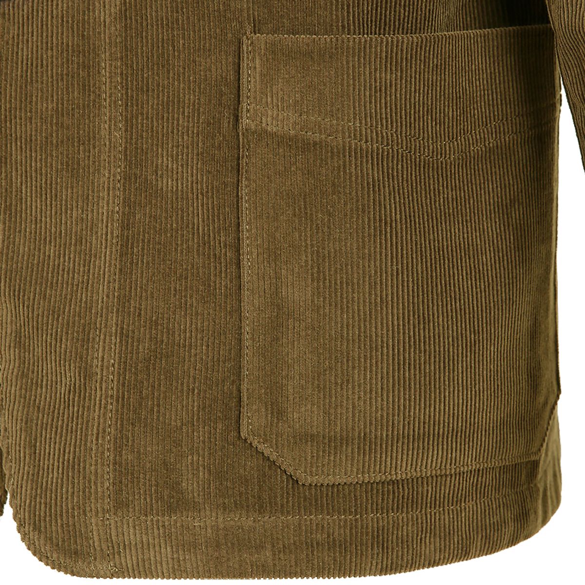 솔티(SORTIE) Corduroy French Work Jacket (Mocha Brown)