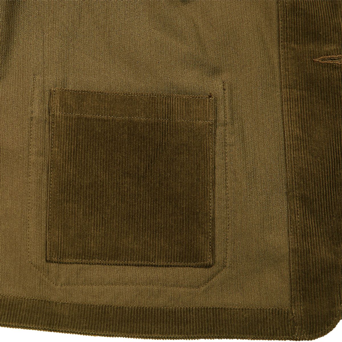솔티(SORTIE) Corduroy French Work Jacket (Mocha Brown)