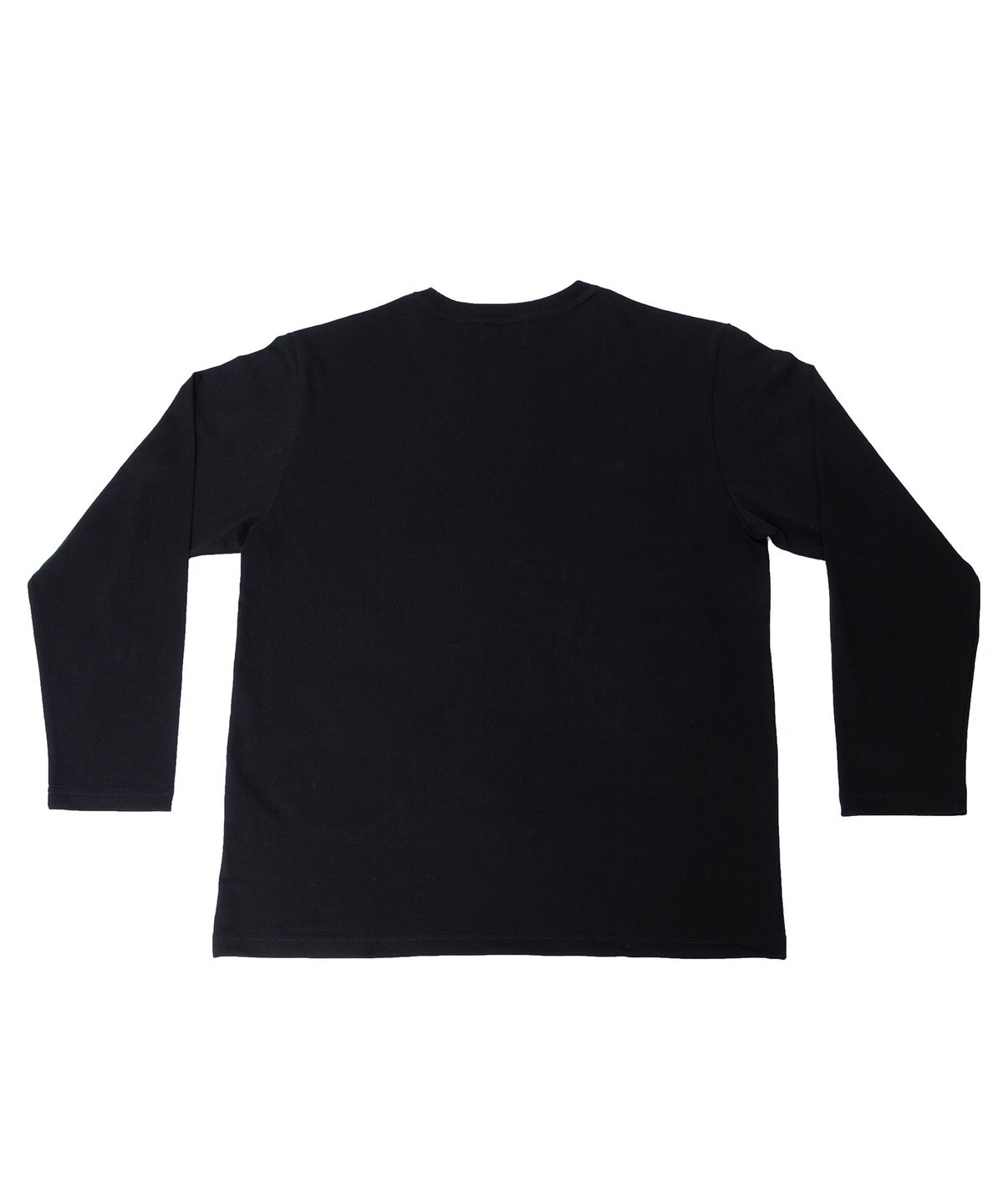 이레귤러(IRREGULAR) SEE-THROUGH POCKET L/S SHIRT (BLACK)