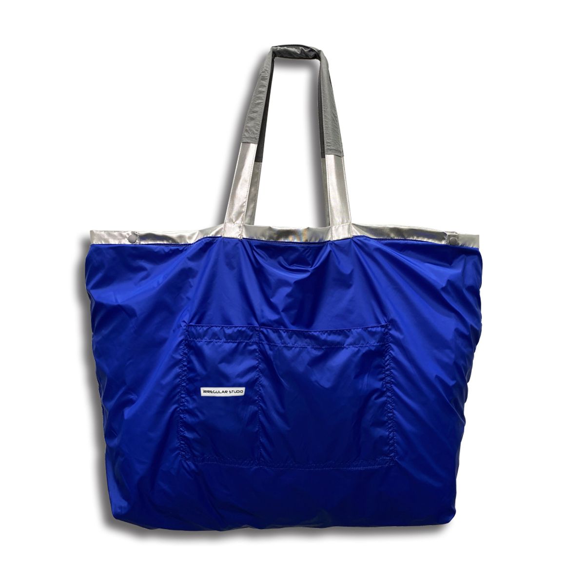 이레귤러(IRREGULAR) MEGAMETAL TOTE BAG (SILVER)