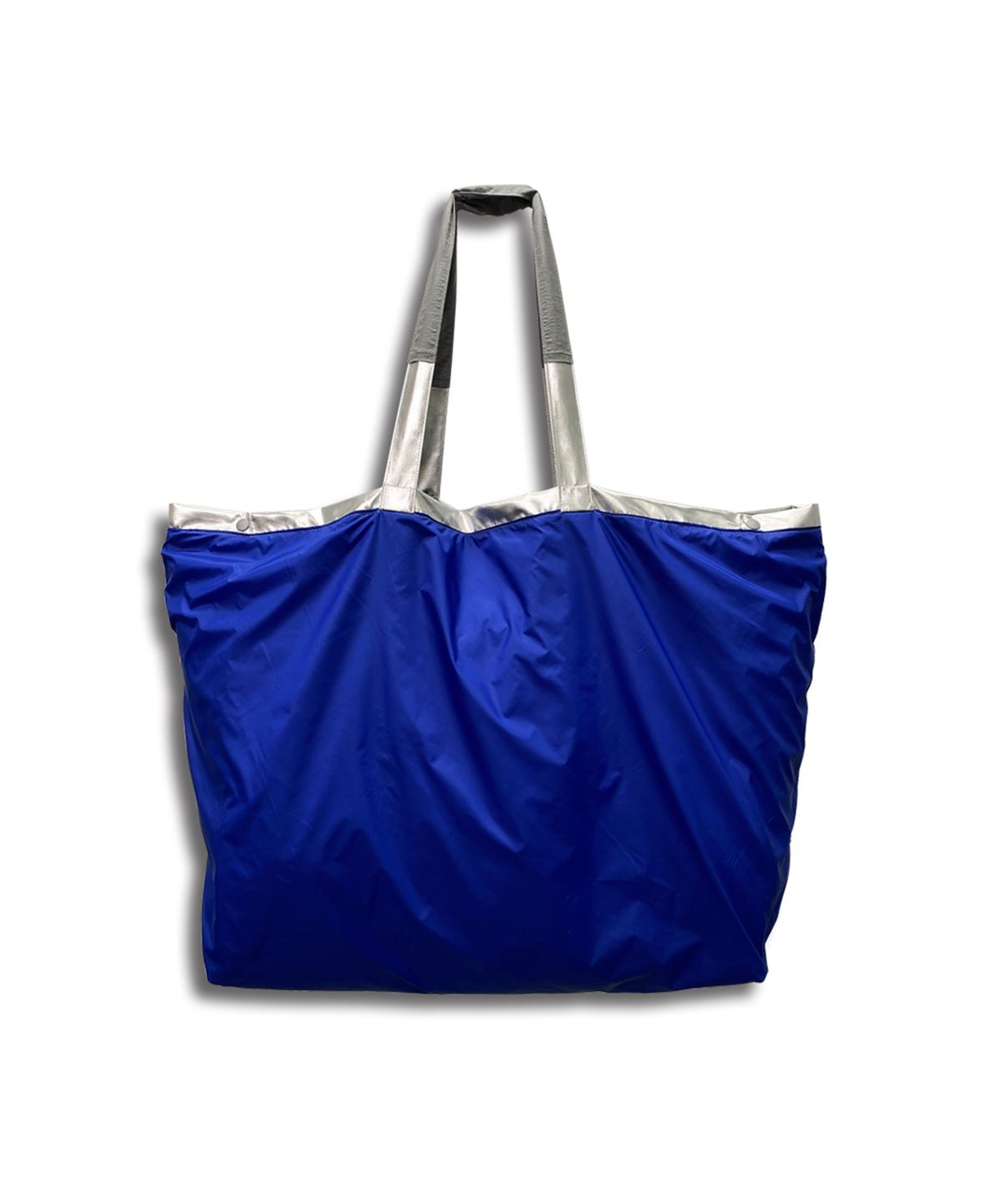 이레귤러(IRREGULAR) MEGAMETAL TOTE BAG (SILVER)