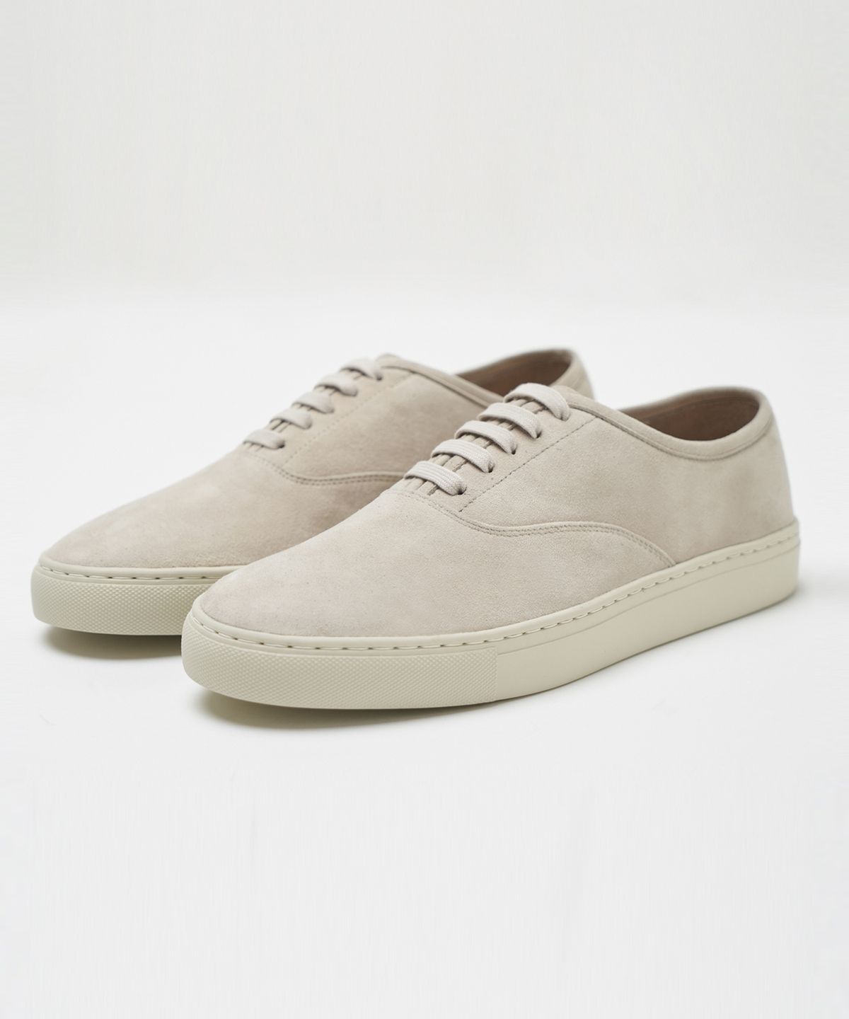 위트맨(WITTMAN) laced sneaker light oat