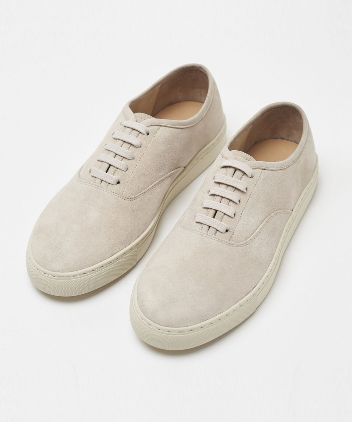 위트맨(WITTMAN) laced sneaker light oat