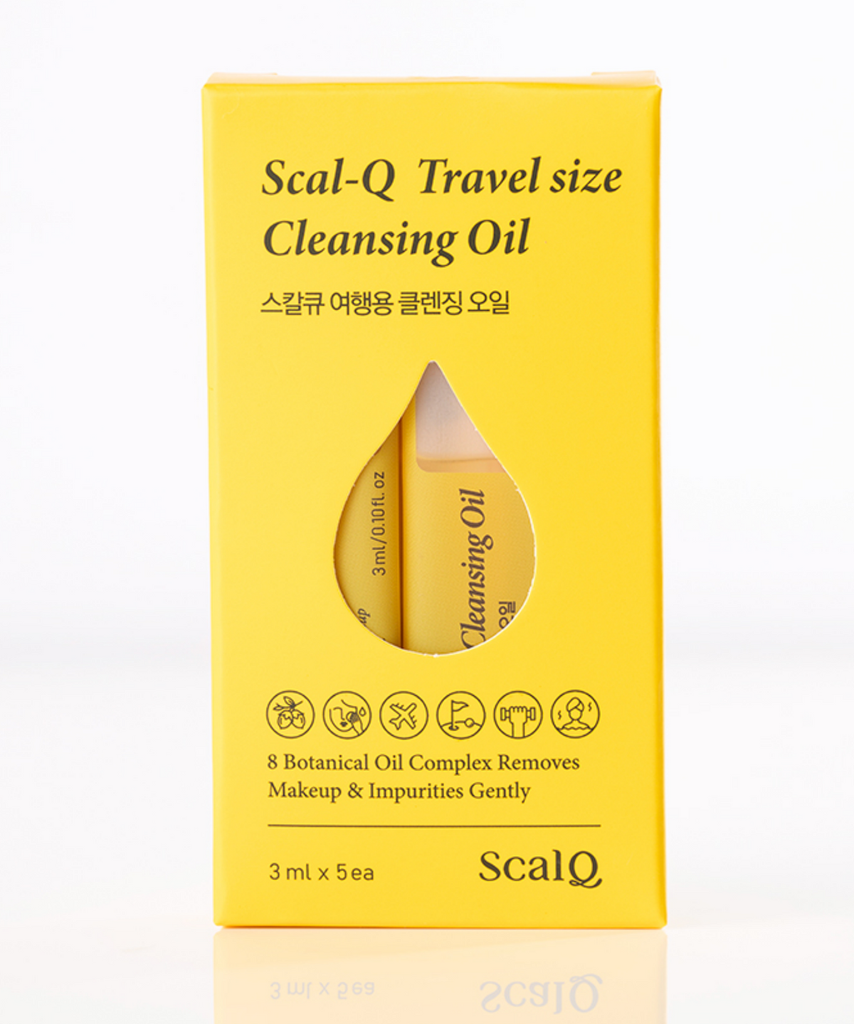 스칼큐(SCALQ) 여행용 클렌징 오일 3ml 5개입