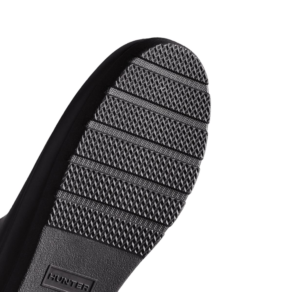 헌터(HUNTER) [WOMEN] 오리지날 리파인드 숏 레인부츠 - 블랙 WFS2200RMABLK