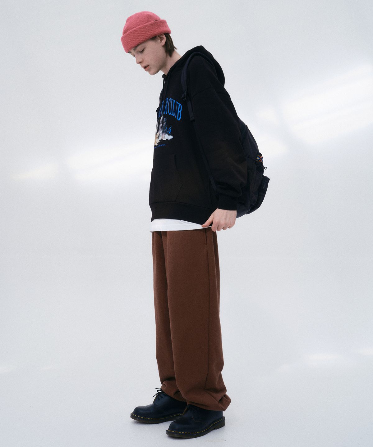 리트리버클럽(RETRIEVER CLUB) RETRIEVER FRIENDS HOODIE [BLACK]