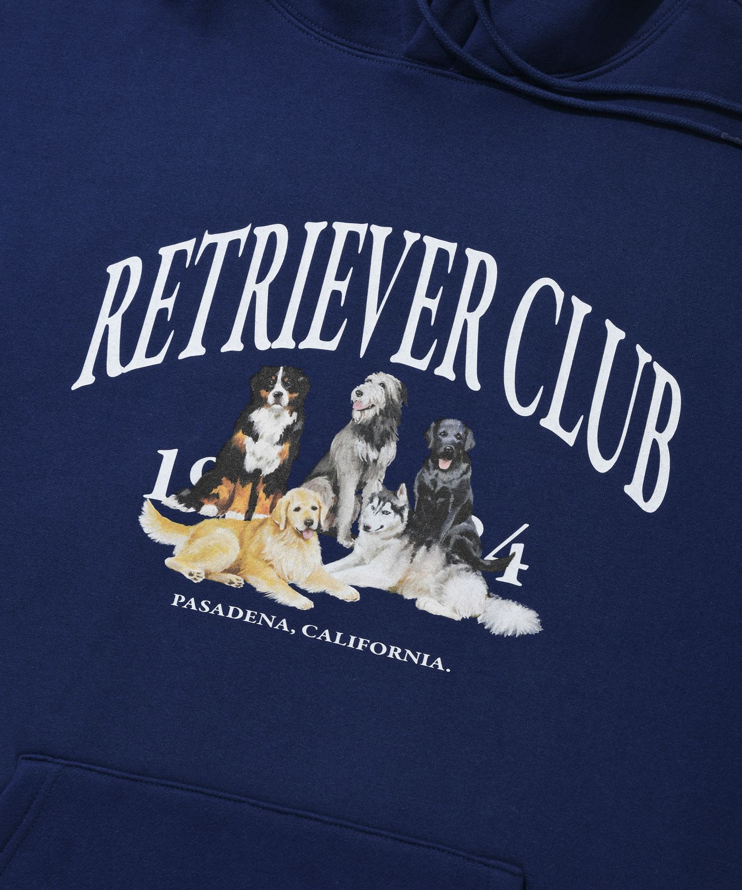 [RETRIEVER CLUB]22FW●UNISEX●RETRIEVER FRIENDS HOODIE MUSINSA | RETRIEVER CLUB RETRIEVER FRIENDS HOODIE [INDIGO BLUE]