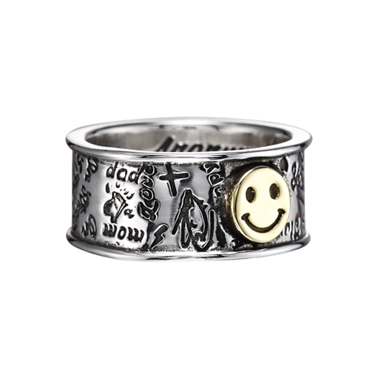 어나니머스아티즌(ANONYMOUS ARTISAN) Artisan tag ring - smile