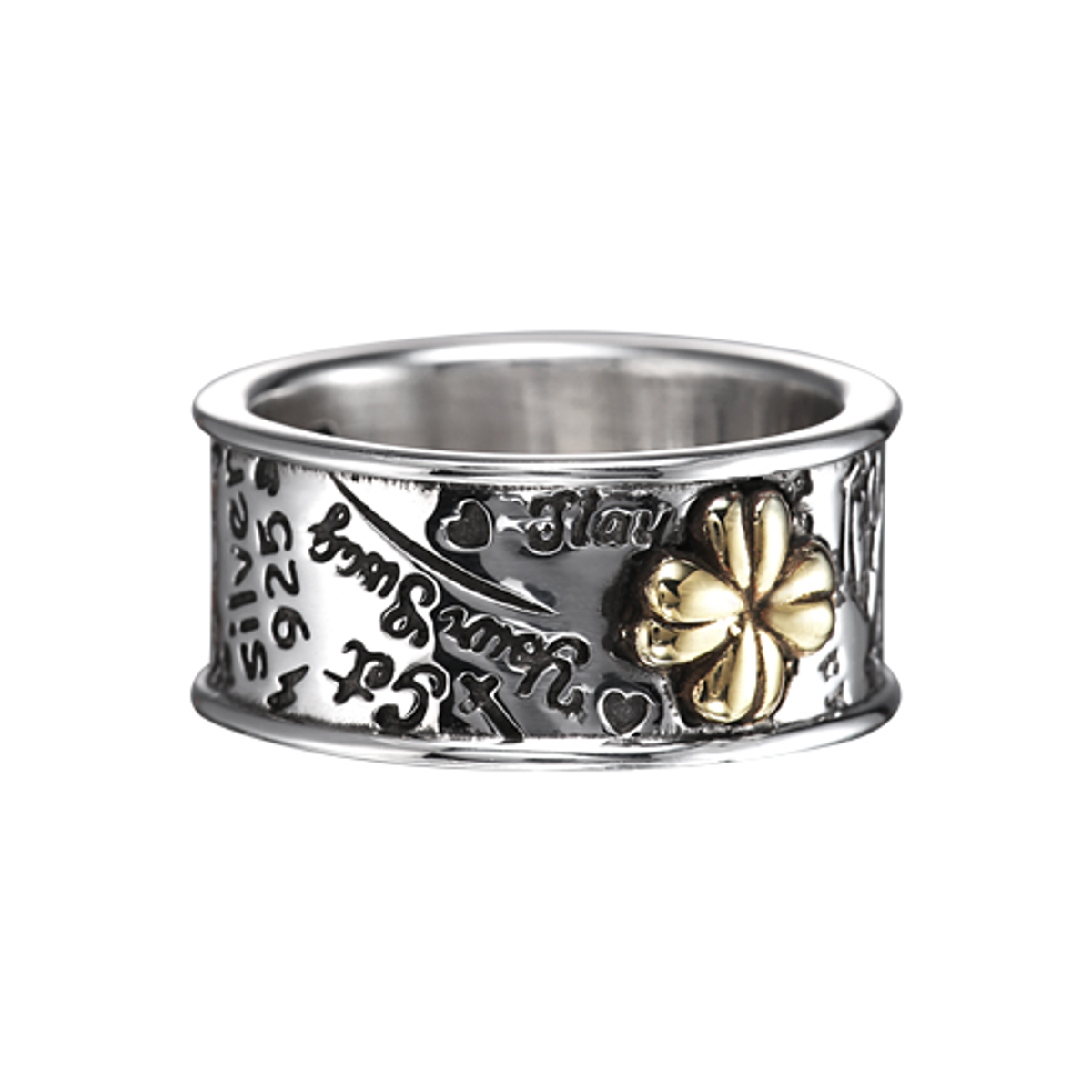 어나니머스아티즌(ANONYMOUS ARTISAN) Artisan tag ring - 4leaf