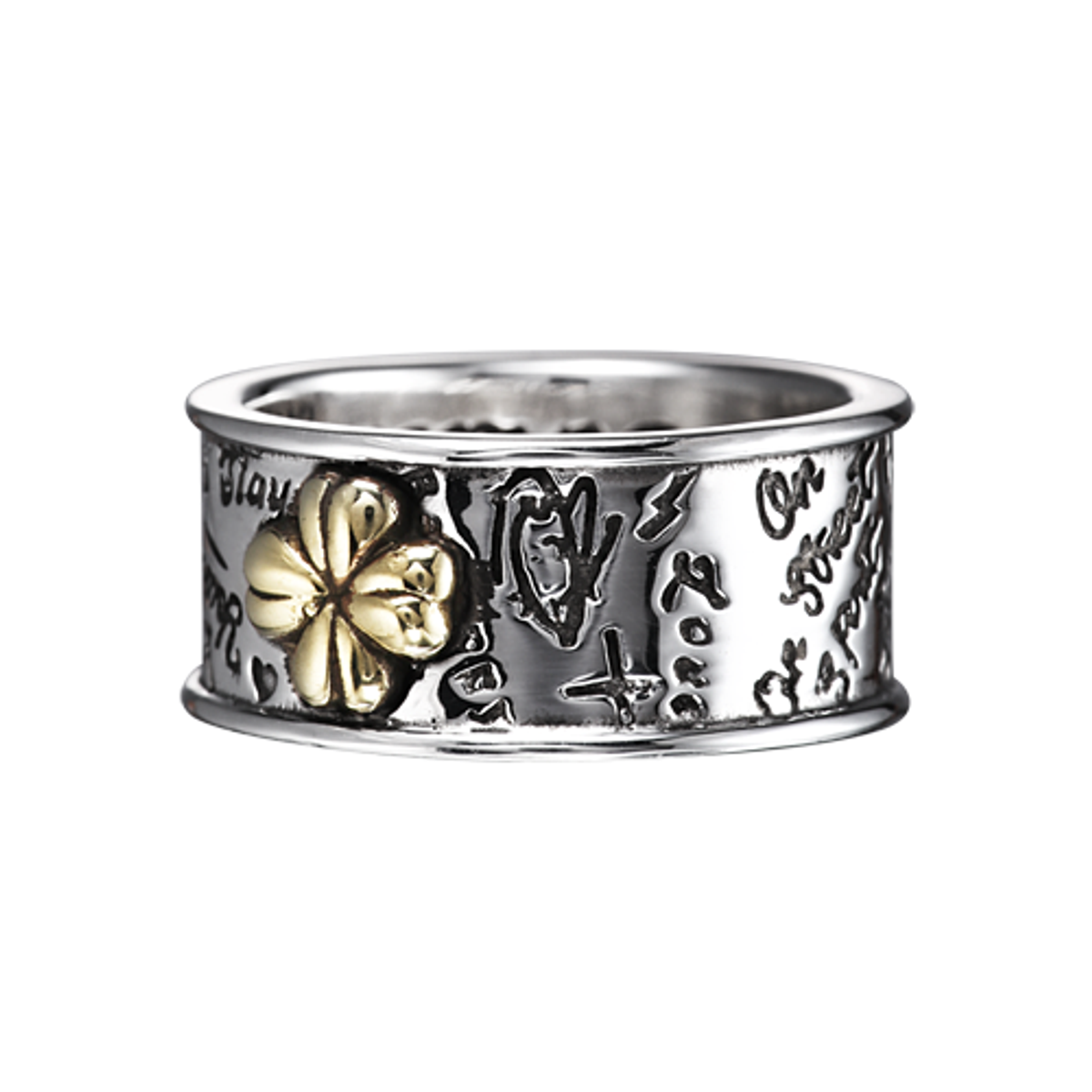 어나니머스아티즌(ANONYMOUS ARTISAN) Artisan tag ring - 4leaf