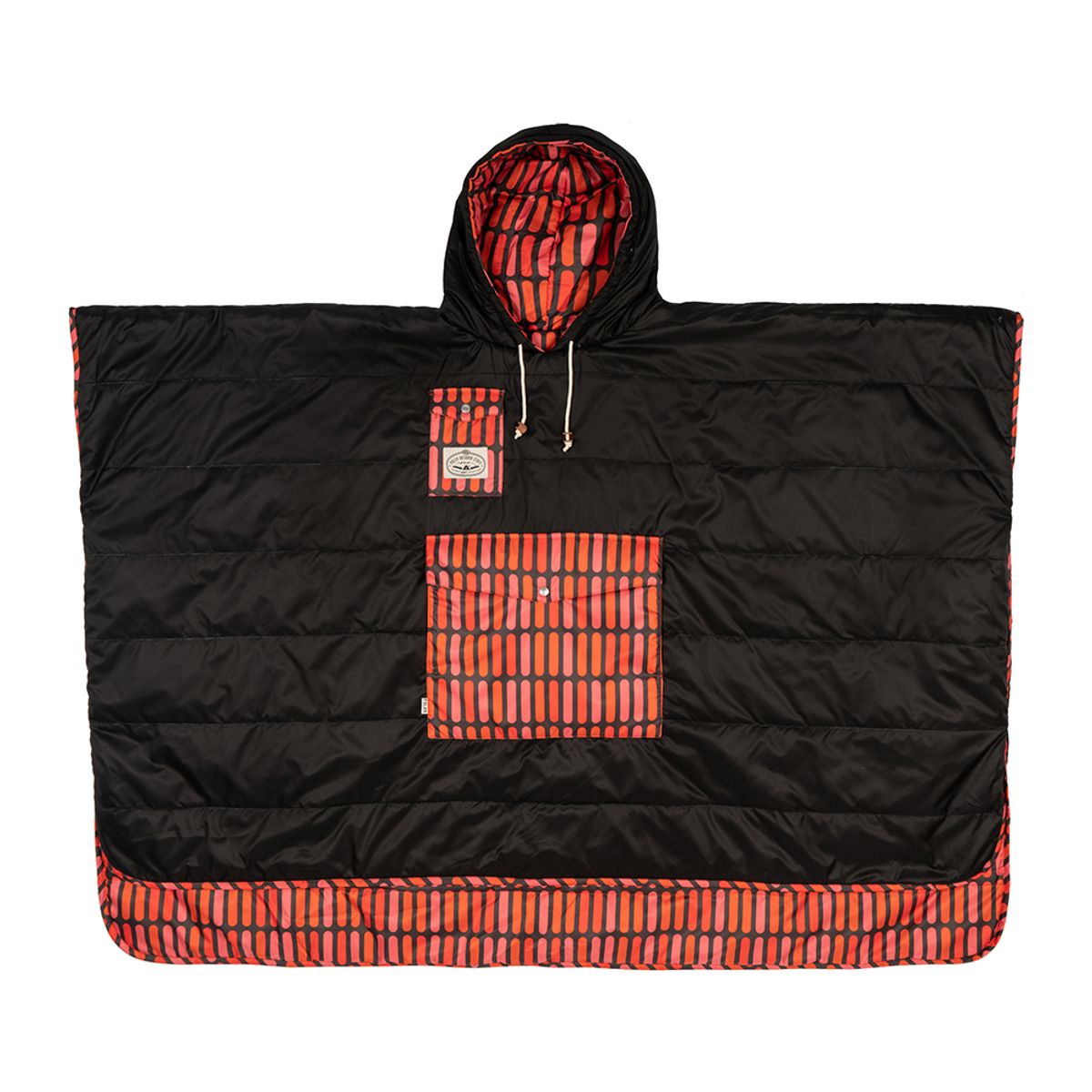 폴러스터프(POLERSTUFF) PONCHO HAL/BLACK