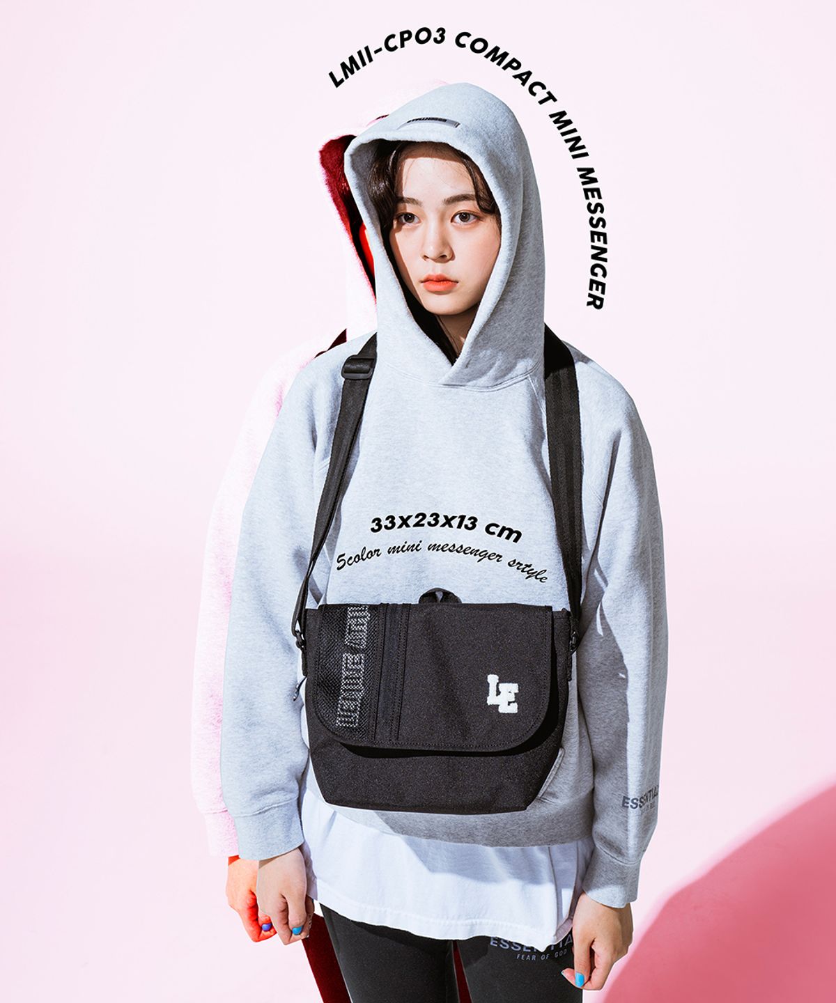 르마인(LEMINE) 컴팩트미니메신져(블랙)