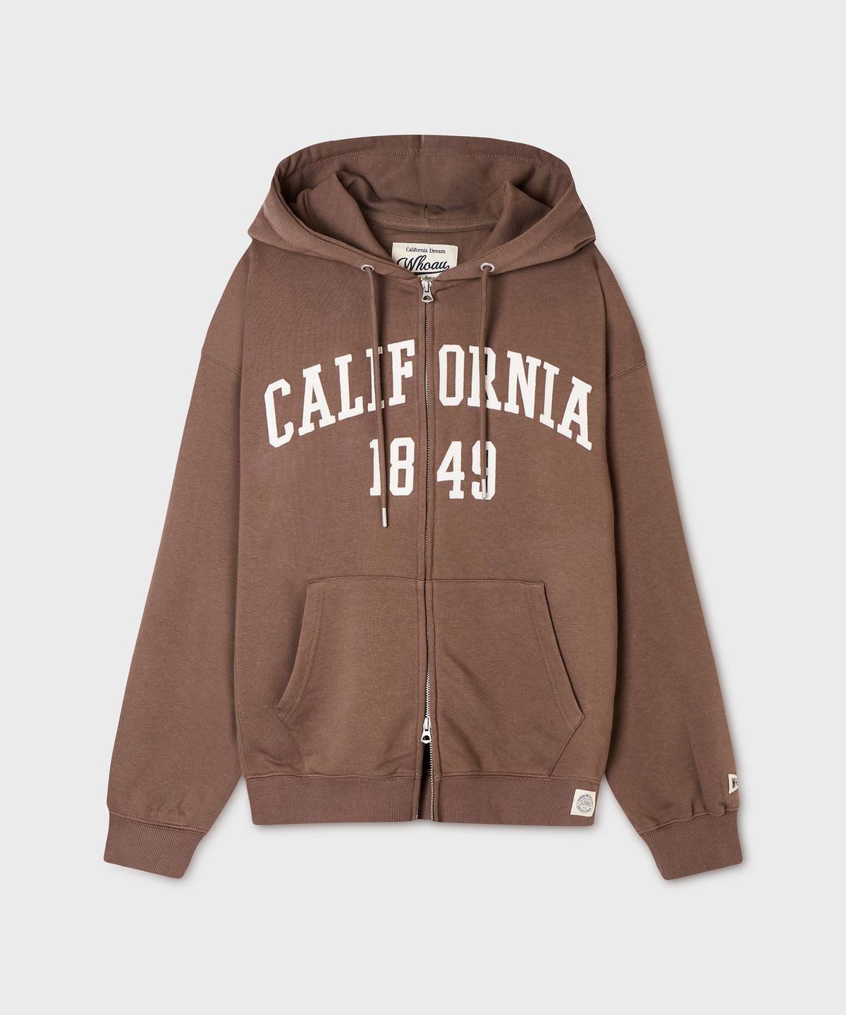 후아유(WHO.A.U) Signature Patch Hood Zip-up / WHMZG4911U