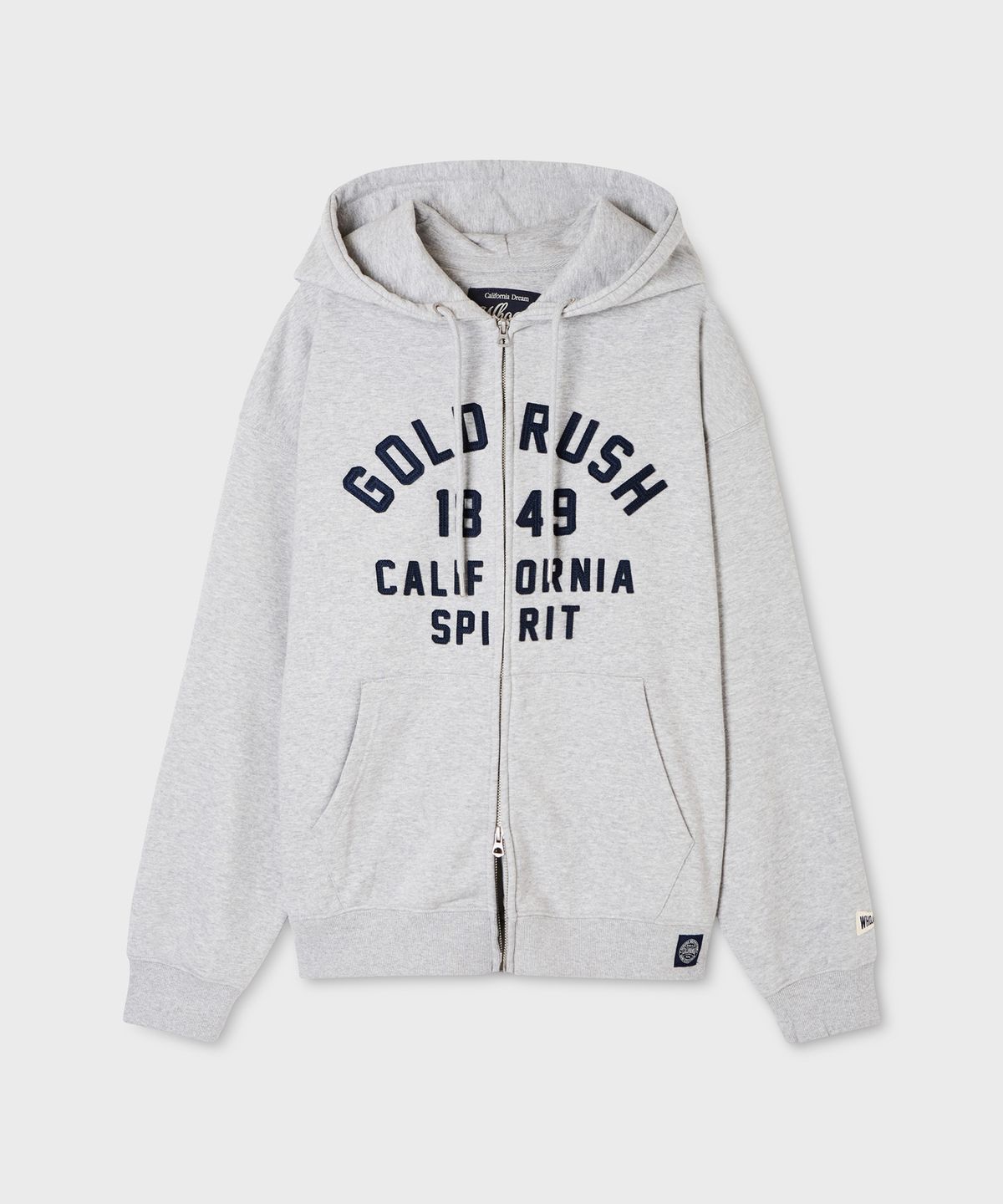 후아유(WHO.A.U) [기모 선택] Signature Patch Hood Zip-up / WHMZG4911U