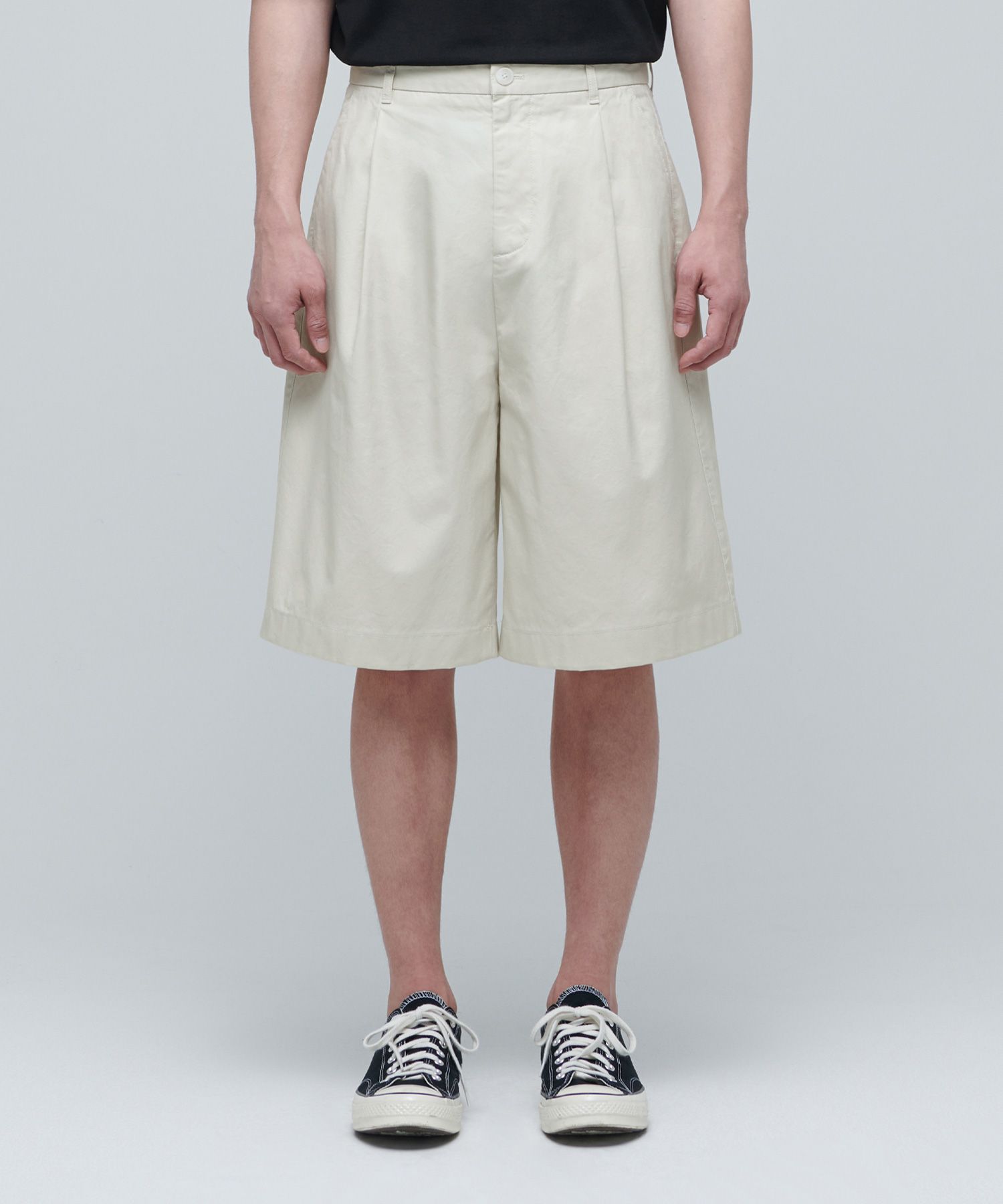 ★MUSINSA STANDARD★ Pigment Carpenter Bermuda Pants Beige M MUSINSA | MUSINSA STANDARD Pigment Carpenter Bermuda Pants