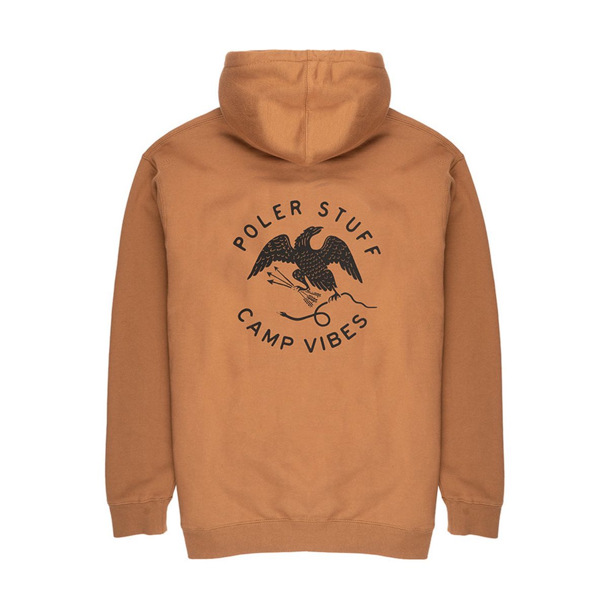 폴러스터프(POLERSTUFF) BRAND BRAND HOODIE SADDLE