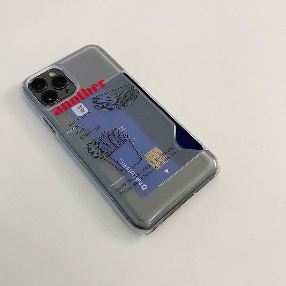 앤버튼(ANDBUTTON) 어나더 투명 카드포켓