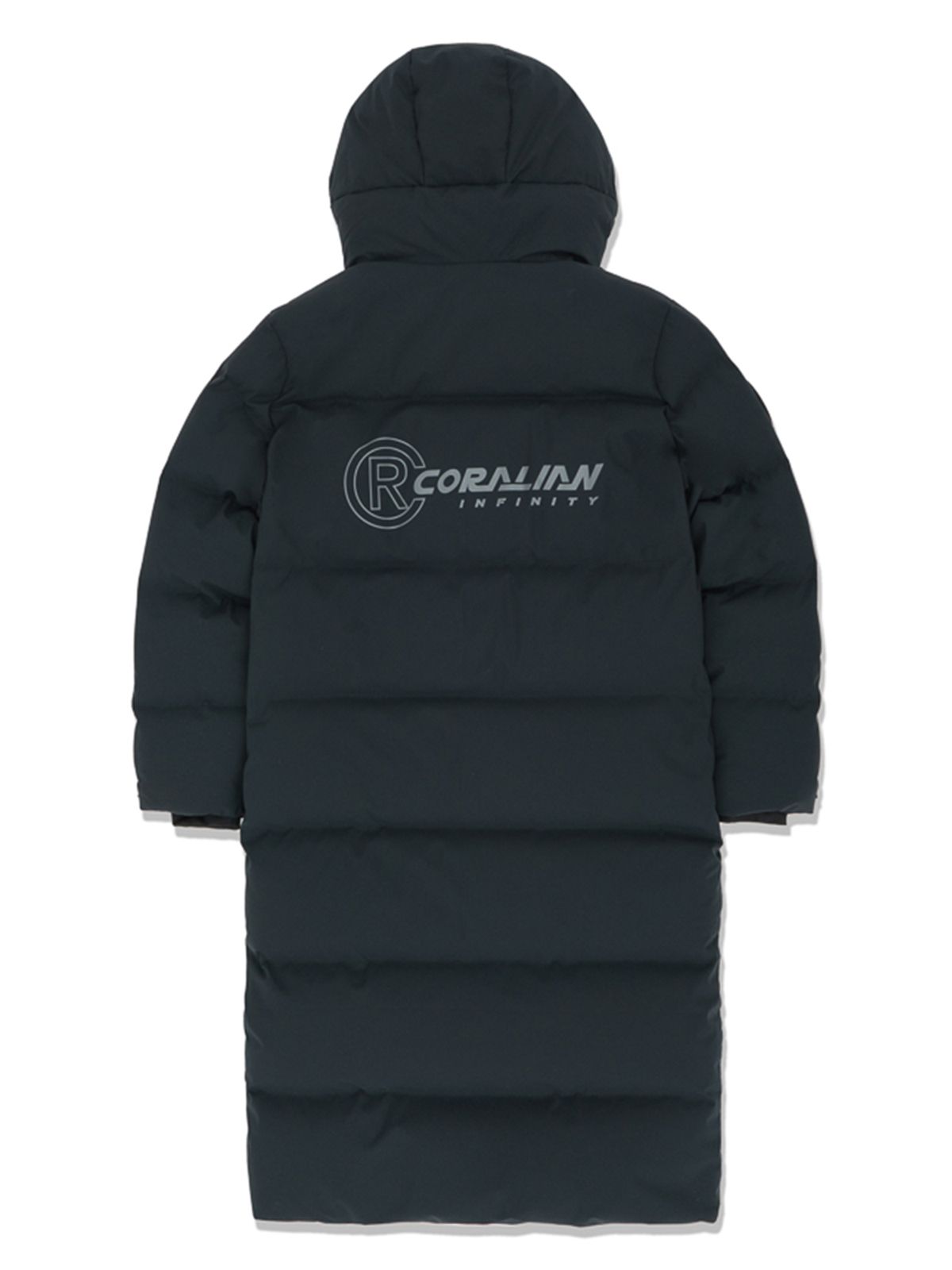 코랄리안(CORALIAN) 포켓 구스다운 에어 롱패딩