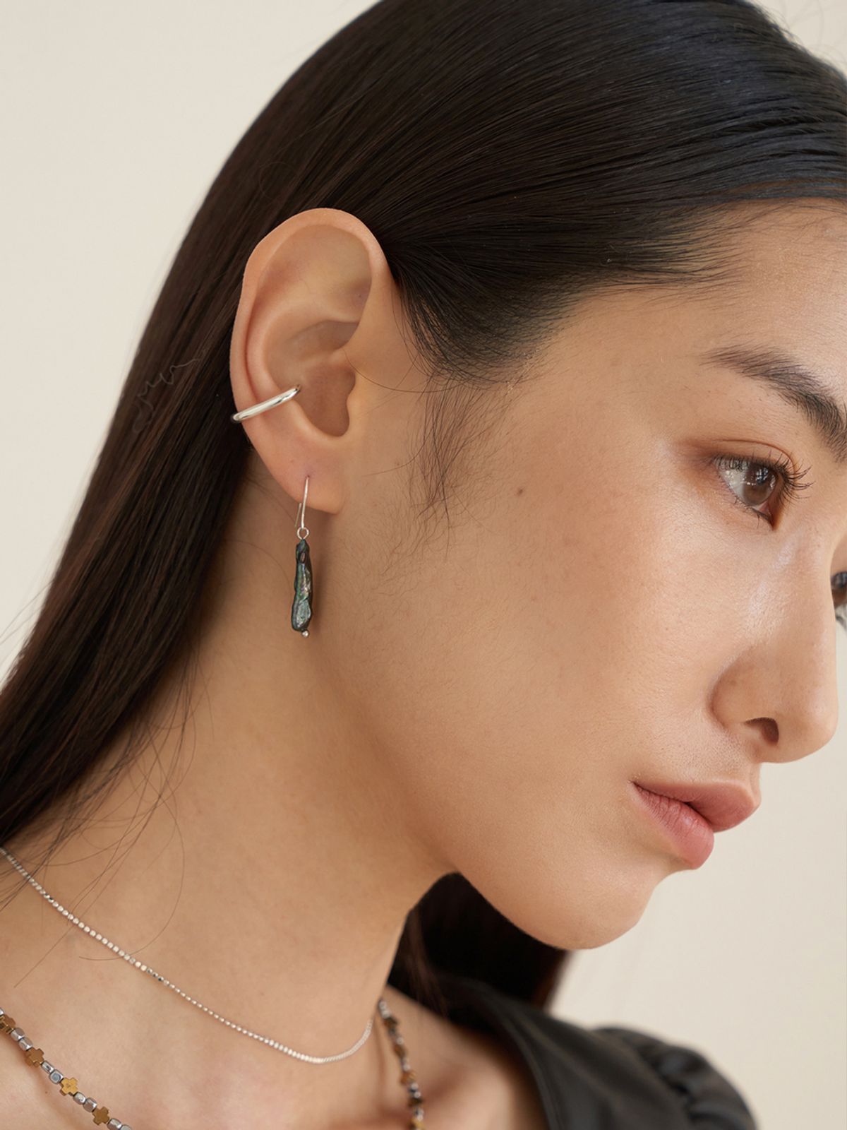 스틸 인스턴트(STILL INSTANT) Snow Glow - Earring 08 - Earcuff