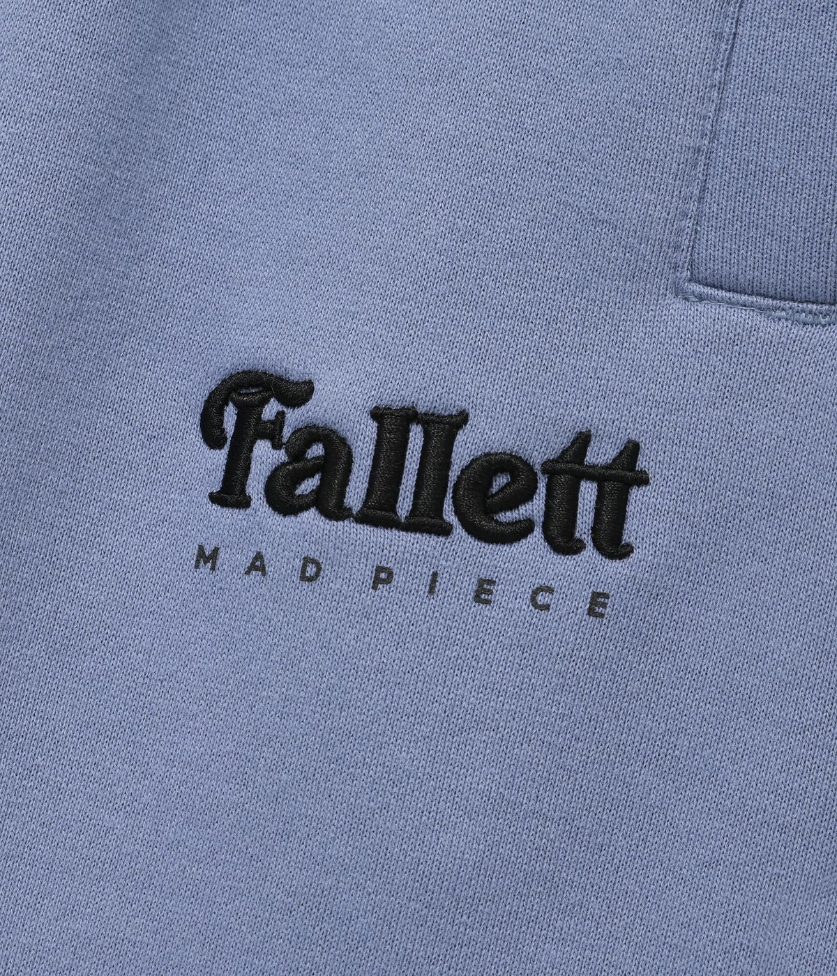 팔렛(FALLETT) 스토리로고 조거팬츠 아이리스 블루