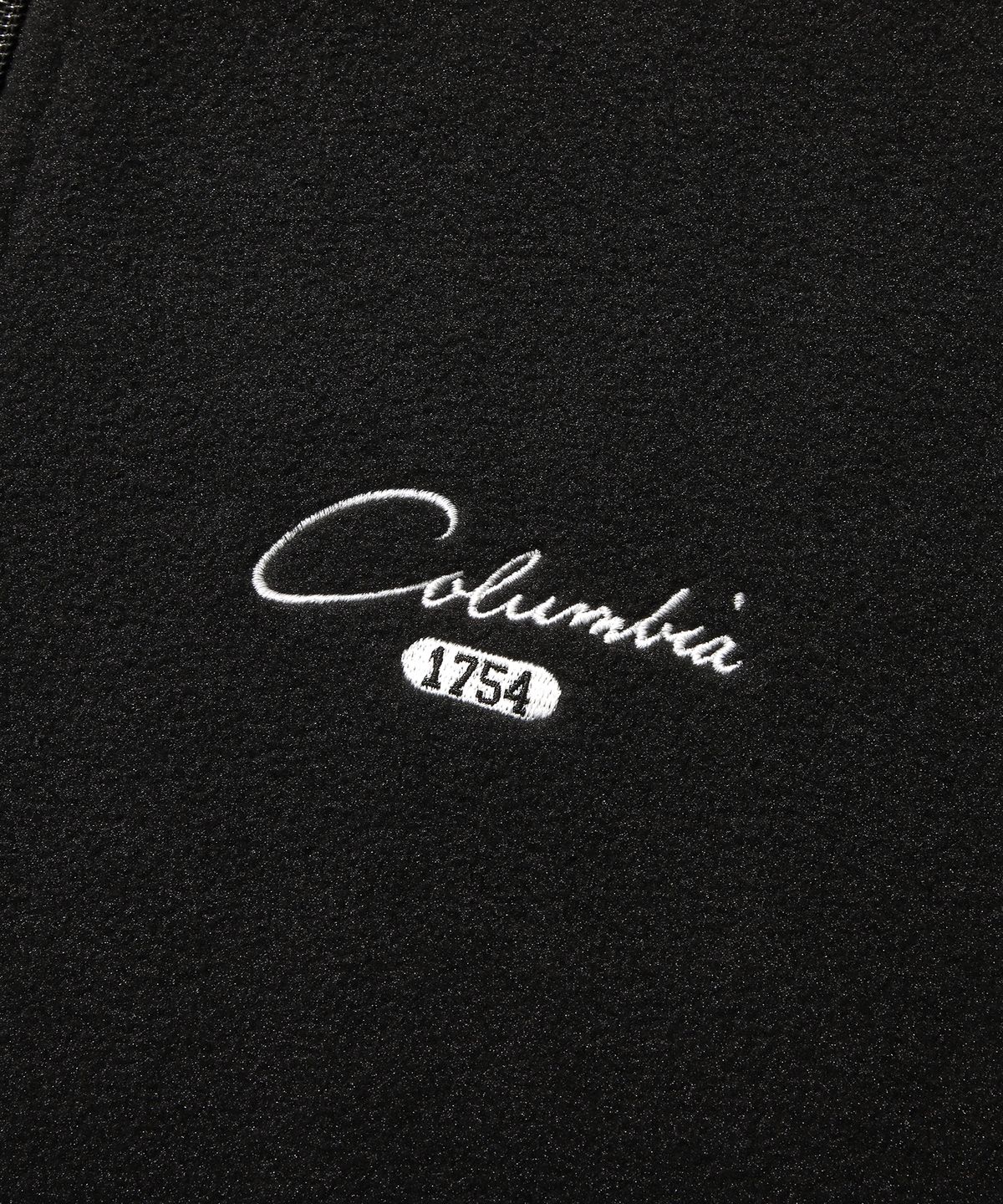 컬럼비아 유니버시티(COLUMBIA UNIVERSITY) CU OLDSCHOOL LOGO LIGHT FLEECE ZIP-UP JACKET 블랙